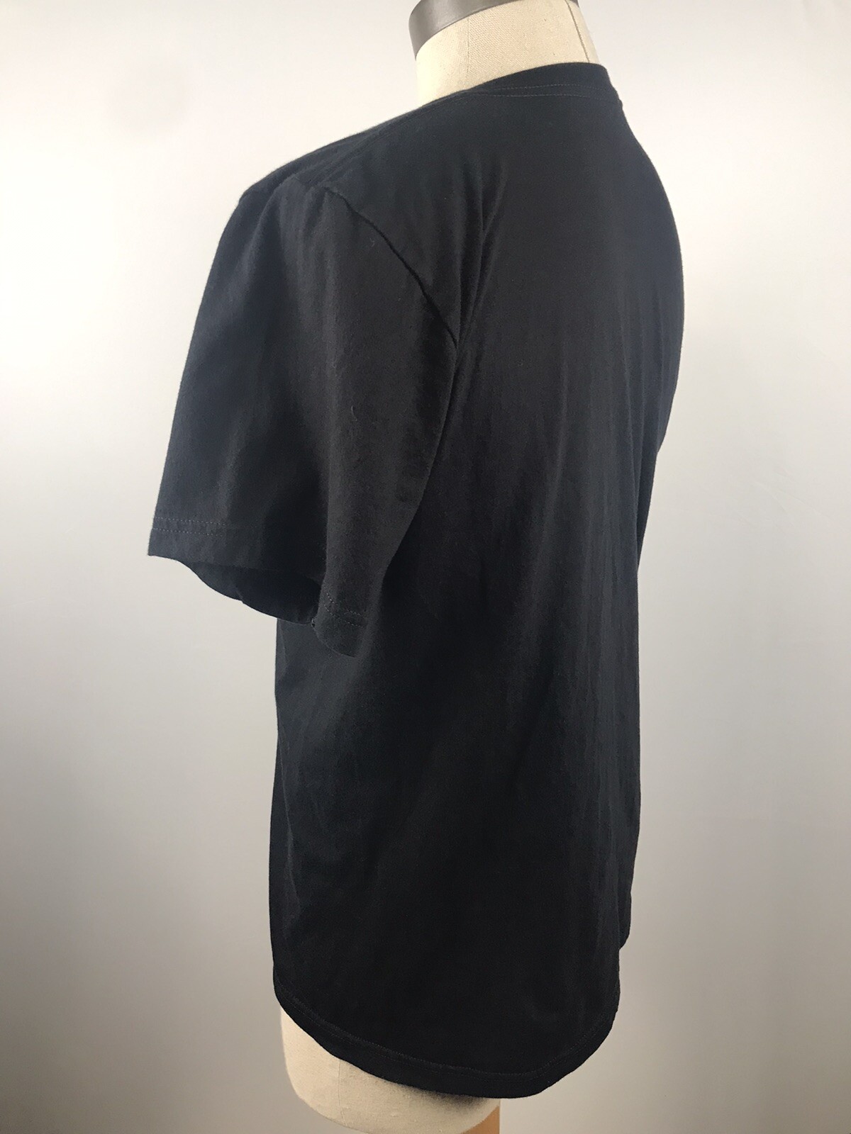 American Apparel T-Shirt Mens Large Crew Neck Tee Ghostbusters Play Pac-Man