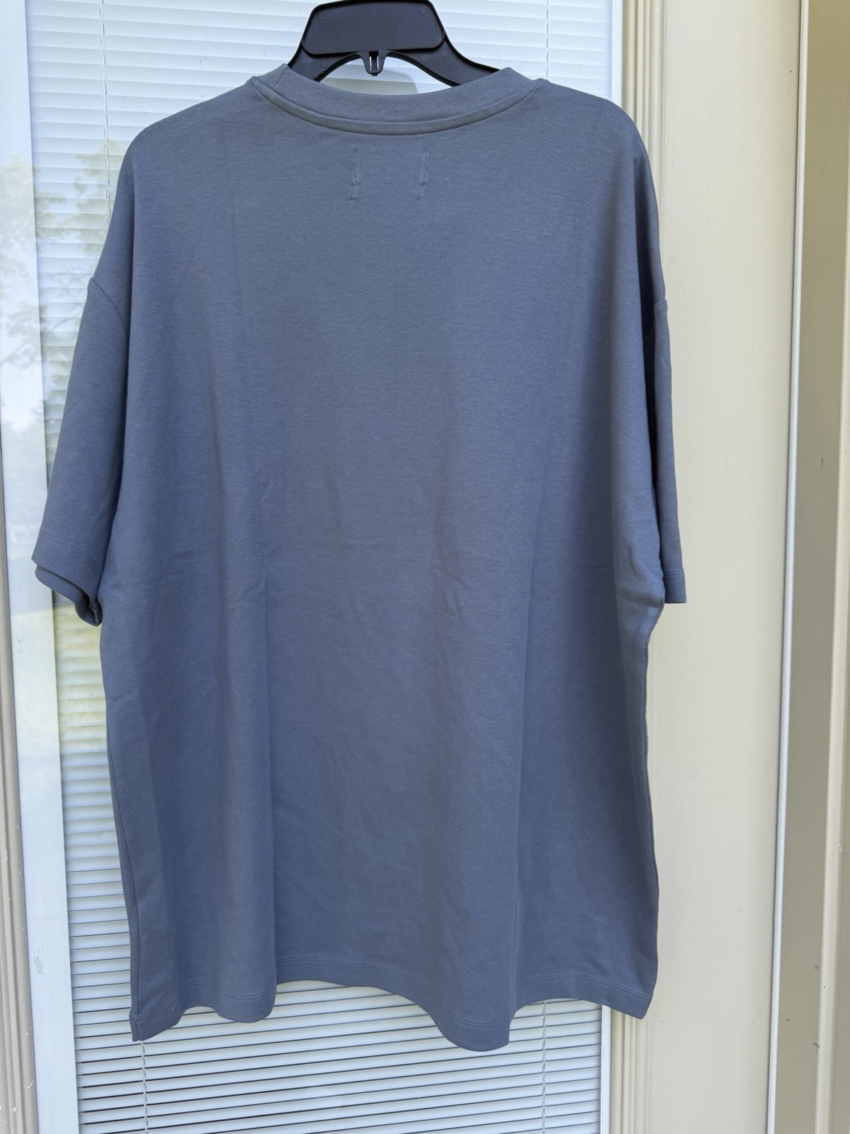 Reserved Supply Men’s Oversize Fit T-Shirt dusty blue Size CHOOSE Crew Neck