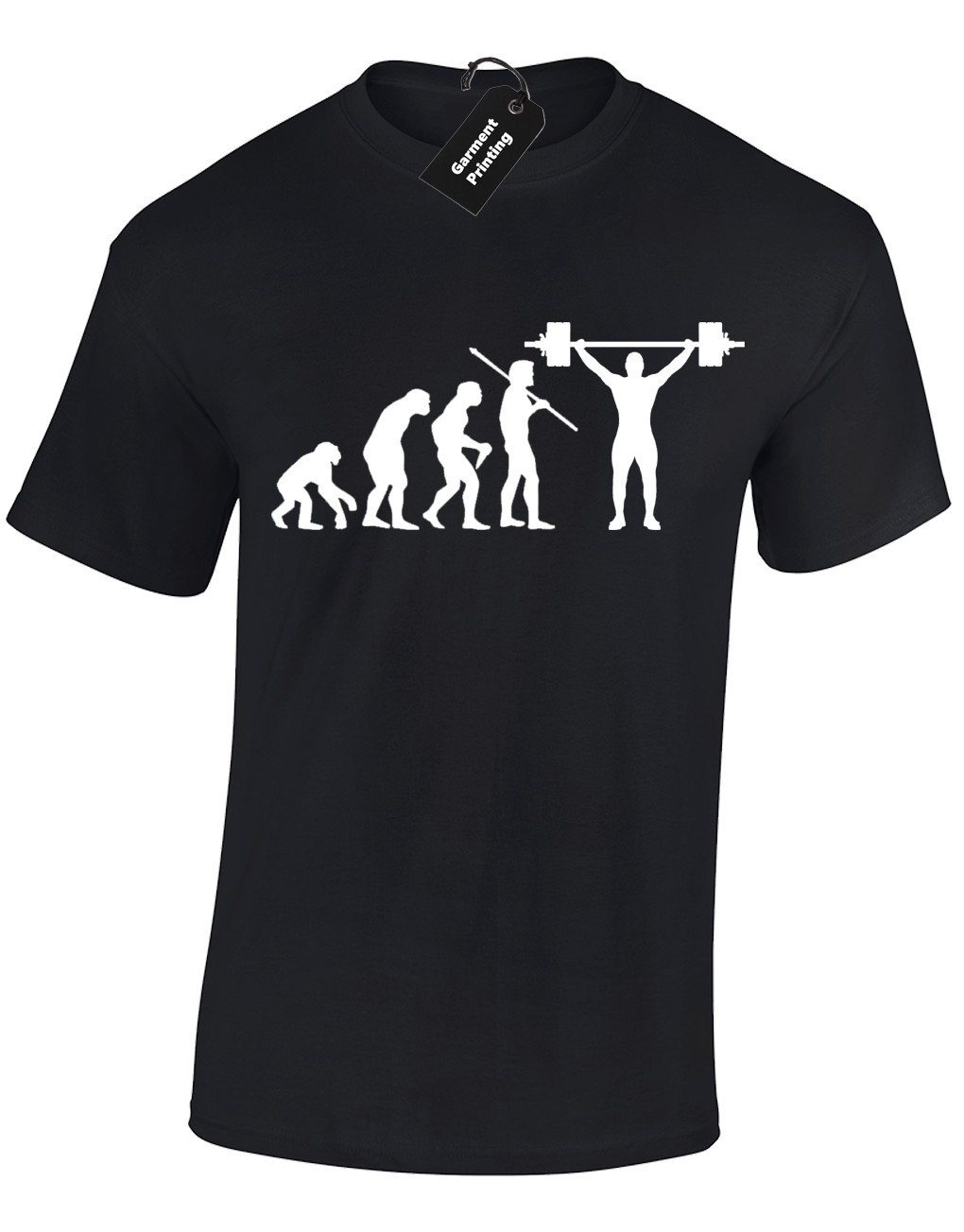 Evolution Of Weightlifter Funny Weights Gym Training Unisex T-Shirt