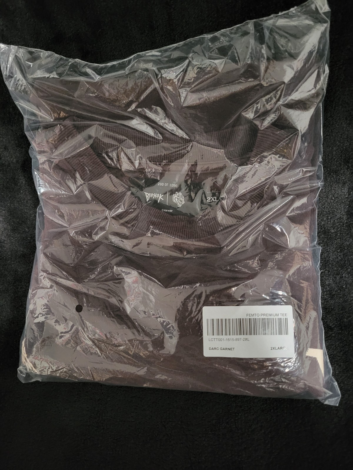 DARC SPORT (XXL) DARC GARNET PREMIUM TEE « FEMTO »