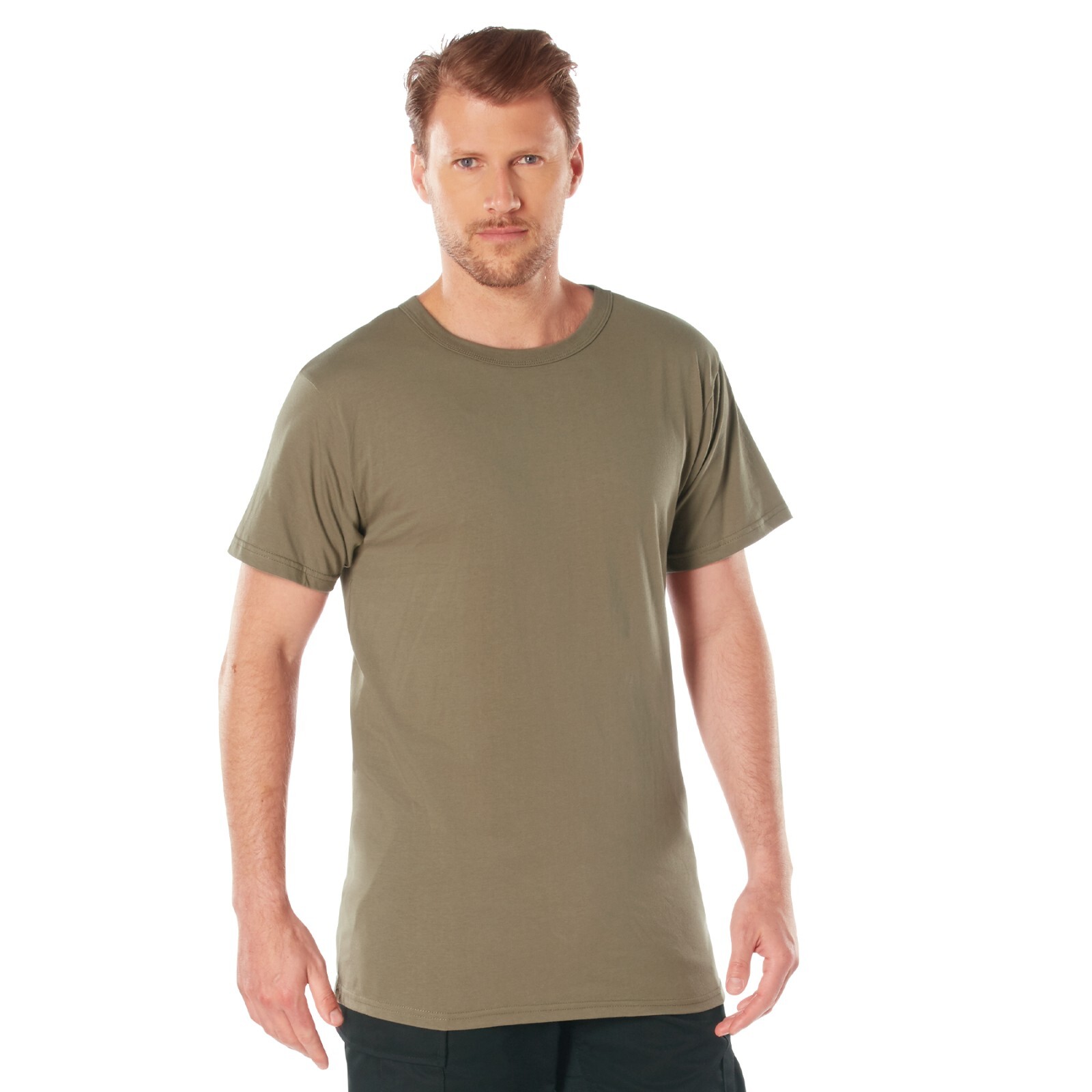 Rothco Military Style AR 670-1 Coyote Brown 100% Cotton T-Shirt