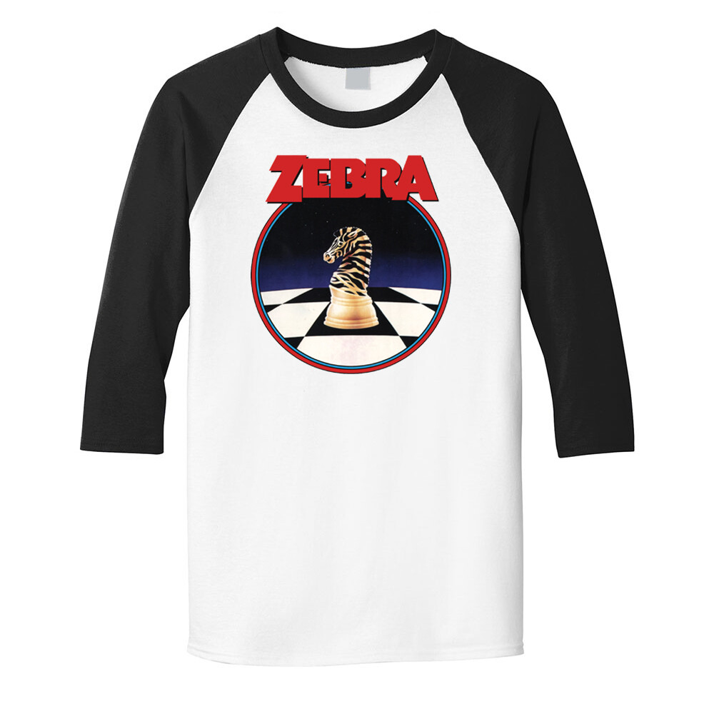 Zebra Cobra Kai Logo Karate Kid 3/4 Sleeve Baseball Tee T-Shirt Size S to XL