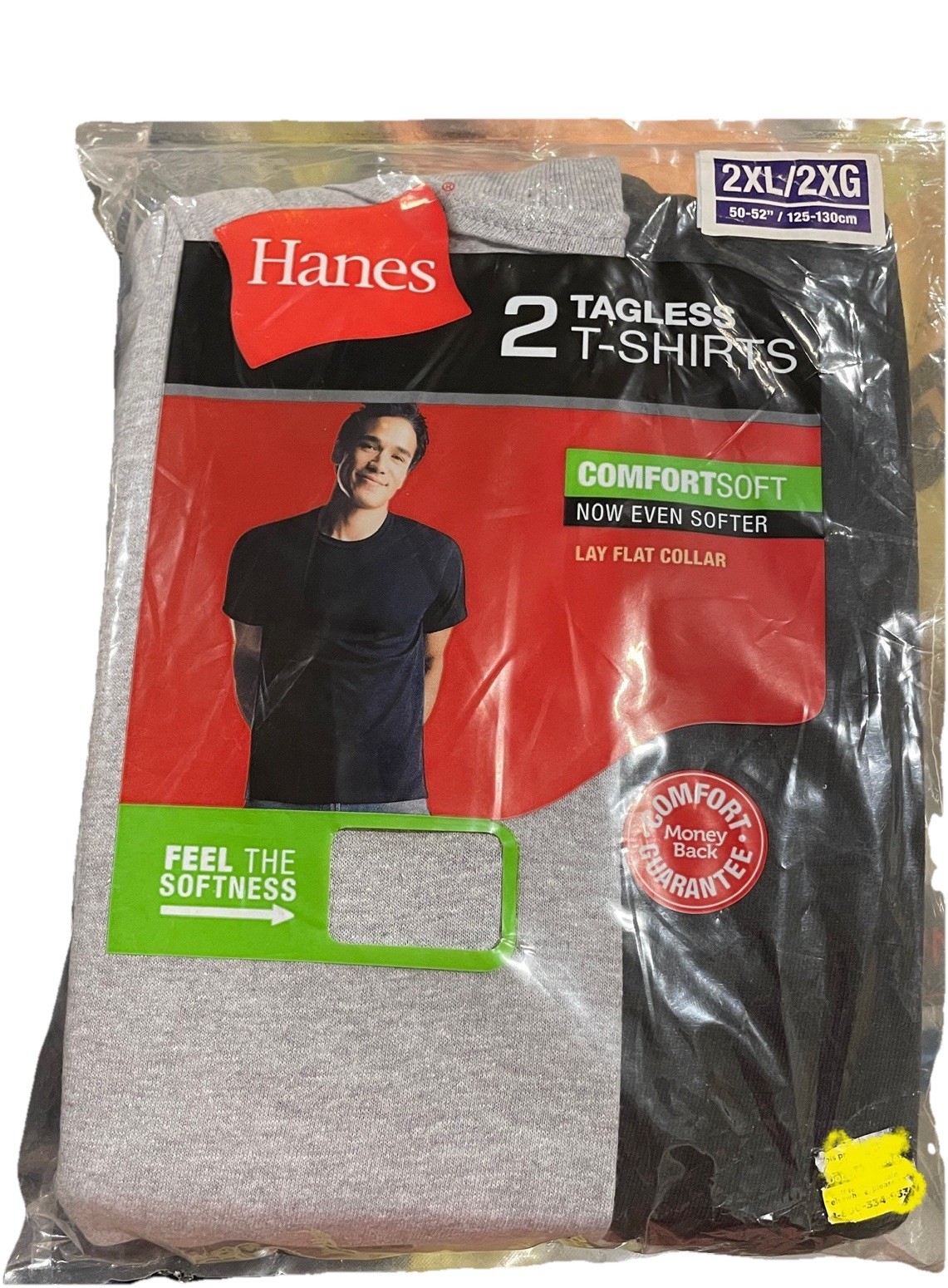 Hanes Men&rsquo;s T-shirt single, 2 pack or 3 pack various colors available, new