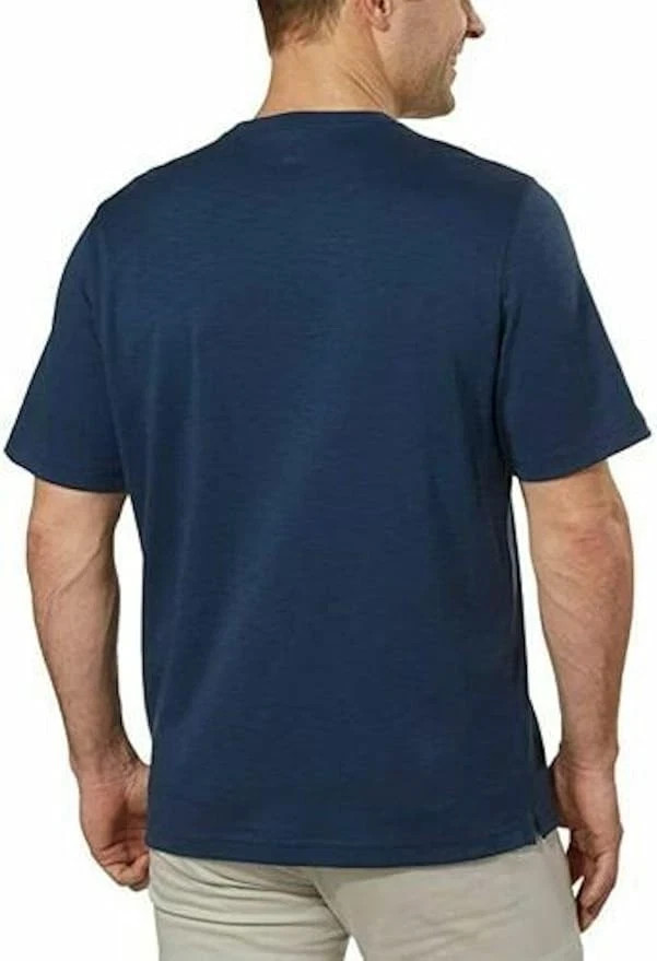 Kirkland Signature Men&rsquo;s Pima Cotton Tee, Navy, Size S