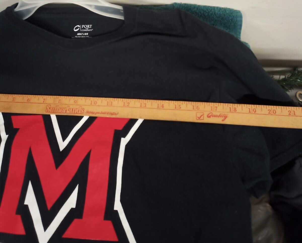 Miami Redhawks Port & Company Adult Large T-Shirt