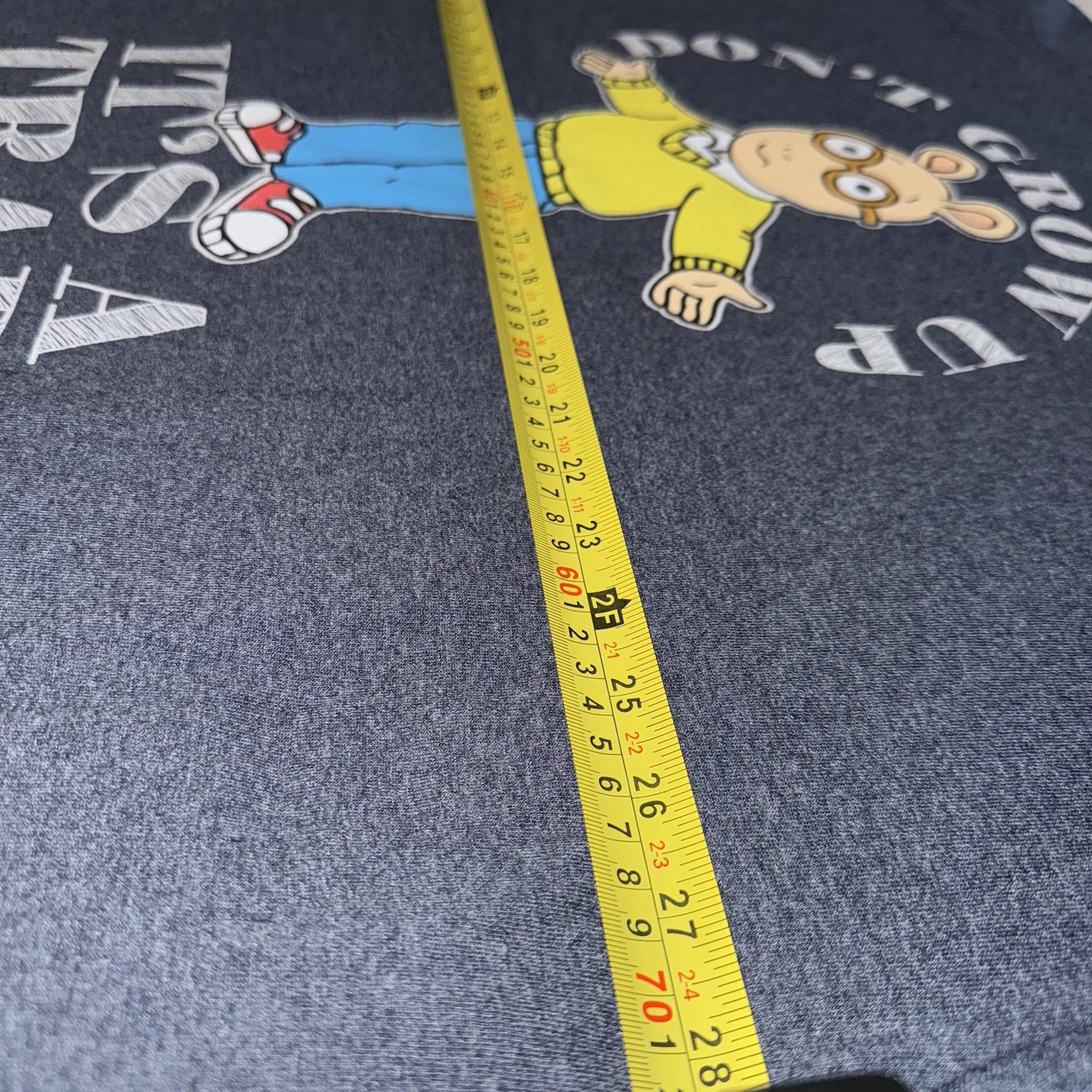 Arthur Pbs kids TV Show Don&rsquo;t Grow Up It&rsquo;s A Trap T-Shirt 4XL Graphic Tee