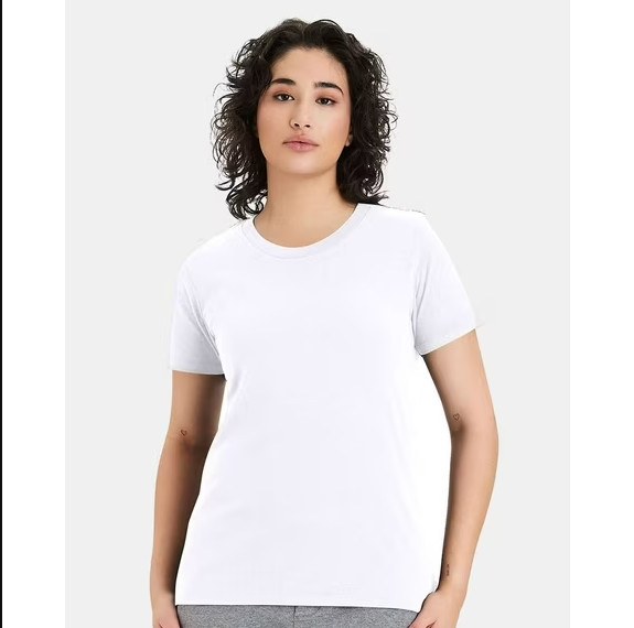 Hanes Brand Alternative Apparel go to tee white large TWLA10S0B3037