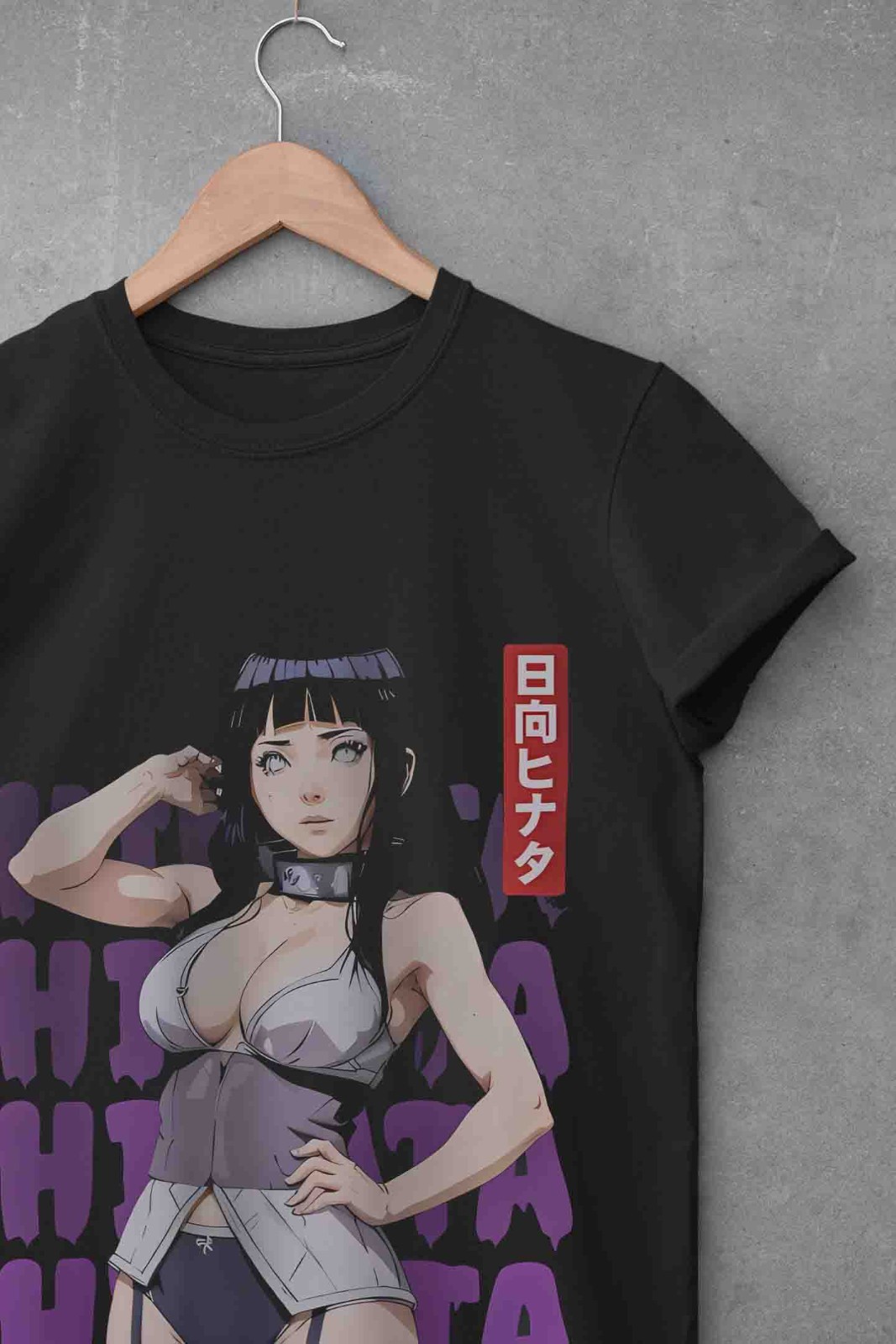 Naruto Shirt Hinata Waifu Tshirt Boruto T-Shirt Neji Anime Uzumaki Unisex Tee