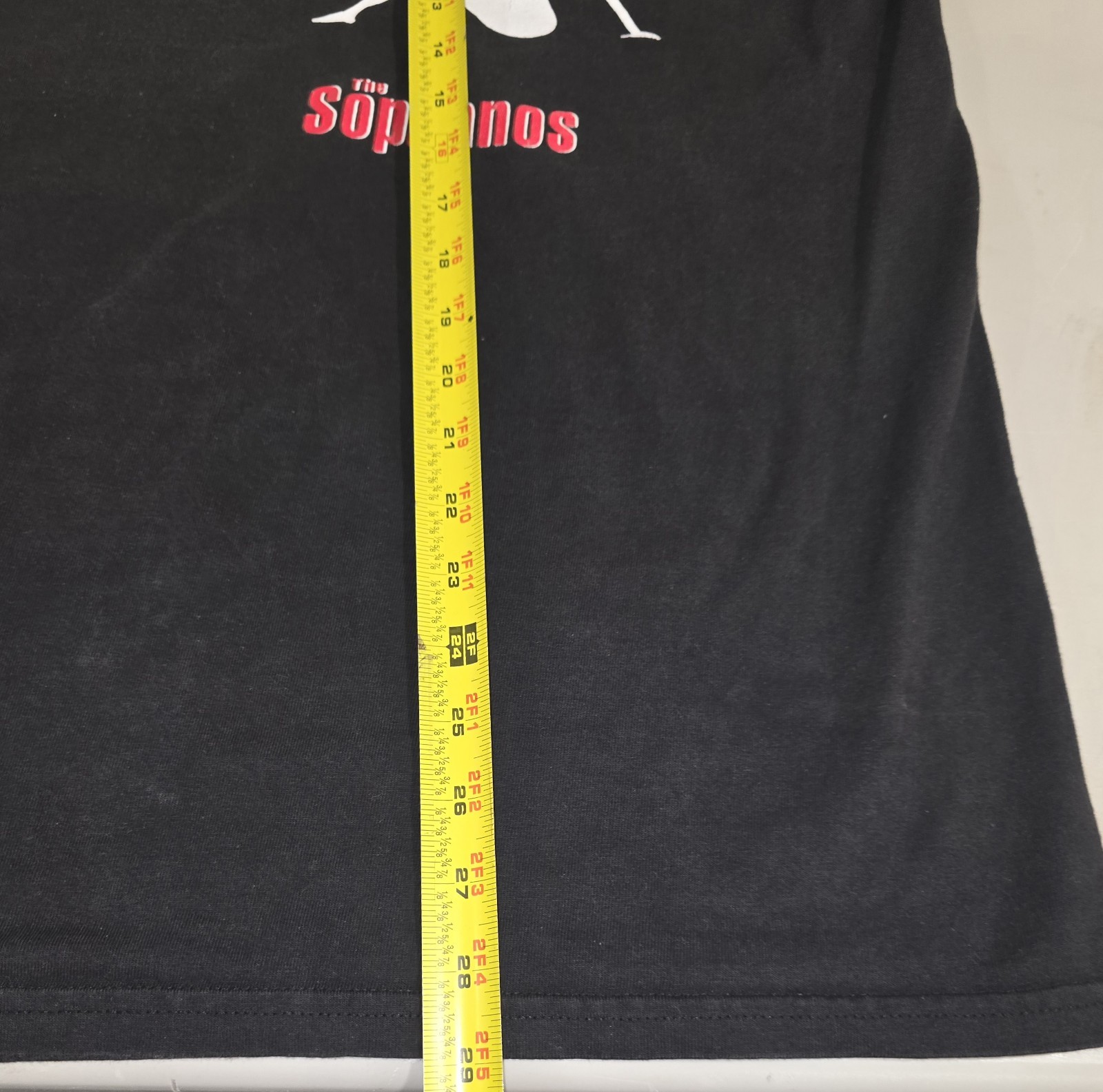 Vintage Y2K 2000 HBO Official The Sopranos Bada Bing Promo T Shirt Size LG Used