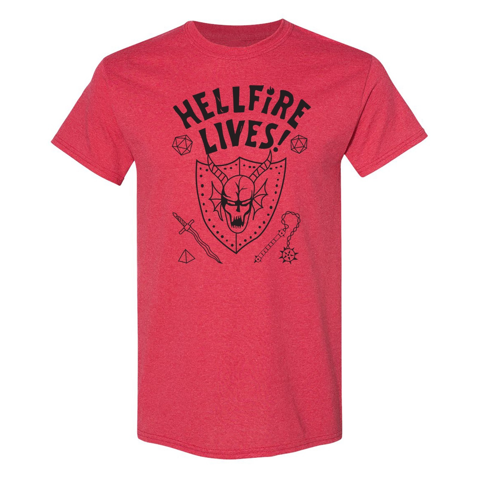 UGP Campus Apparel Hellfire Lives – Cult Classic TV Show T-Shirt