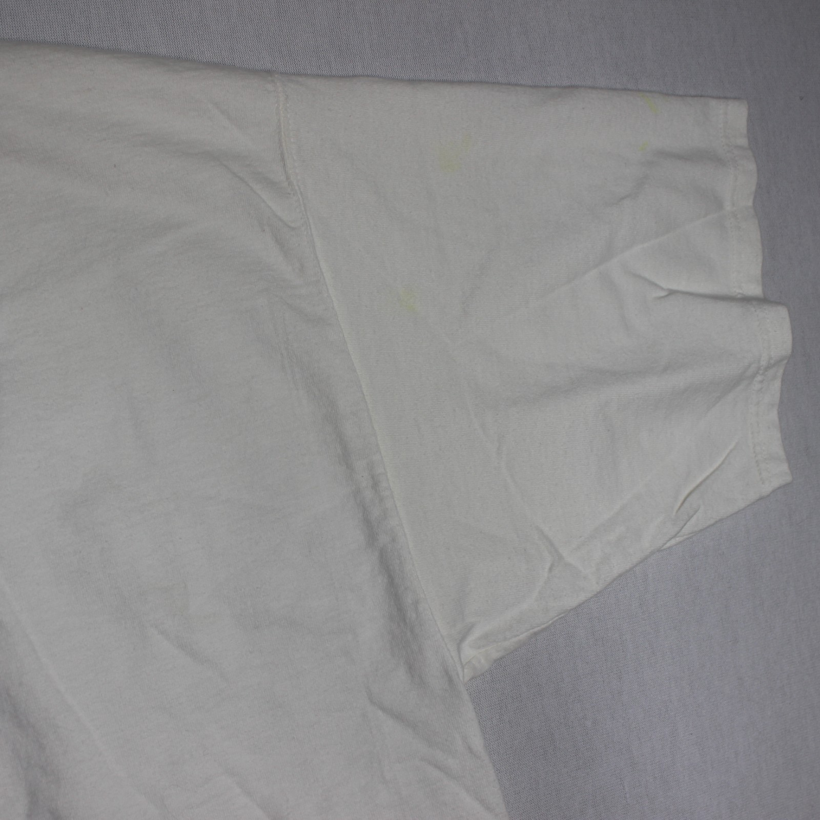 Vintage Pluma T Shirt Blank XL White Heavyweight Cotton 90s Casual RARE distress