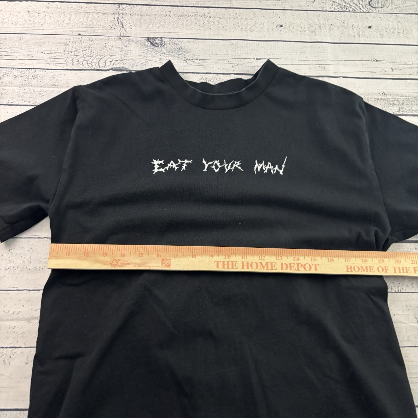 Dom Dolla Eat Your Man Short Sleeve T Shirt Men&rsquo;s Med/Large Black
