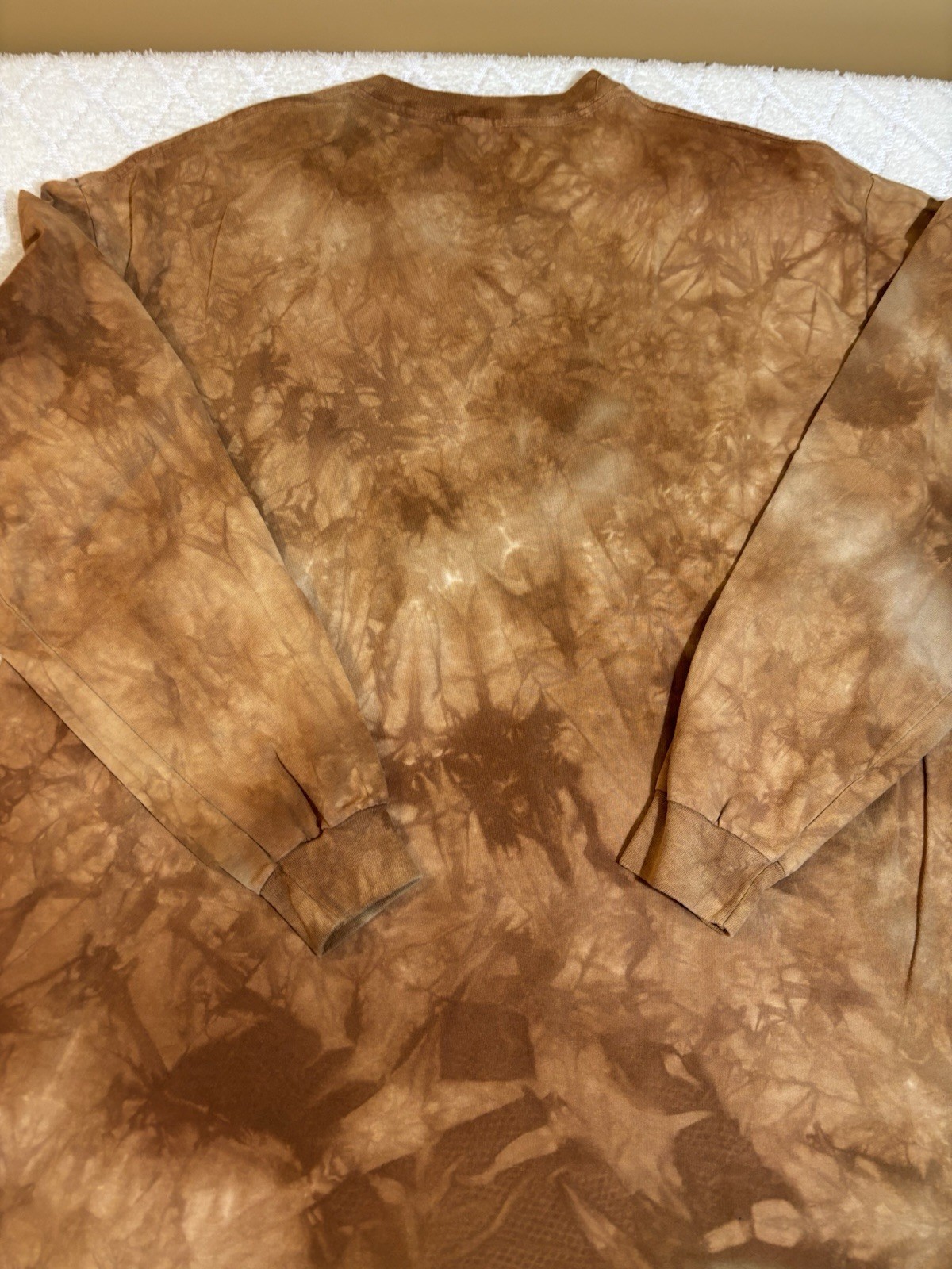 The Mountain 2011 Collin Bagel Wolf Woodland Fall Camo All Over Print Shirt XL