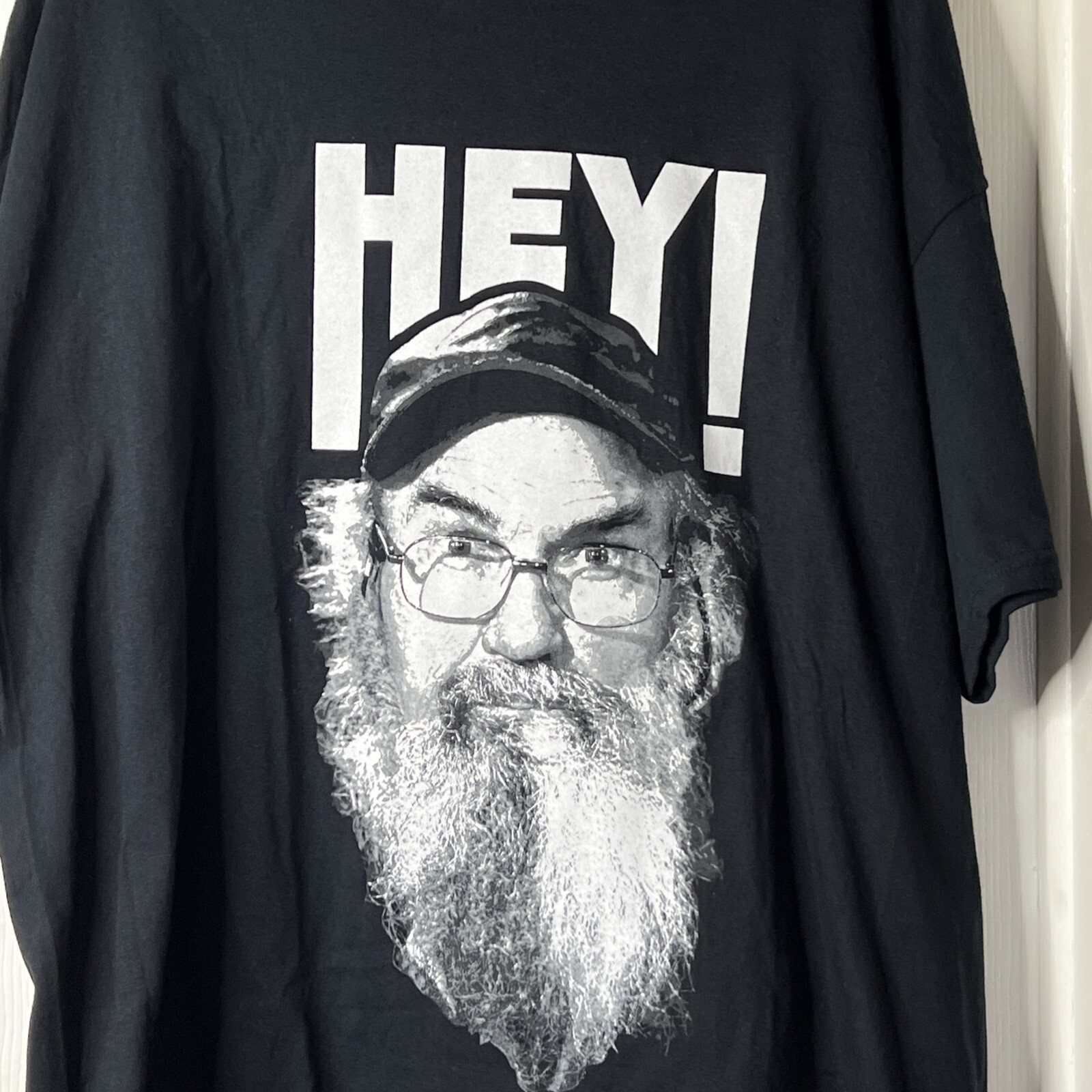 Duck Dynasty SI Hey! T-Shirt Black Adult 2XL New