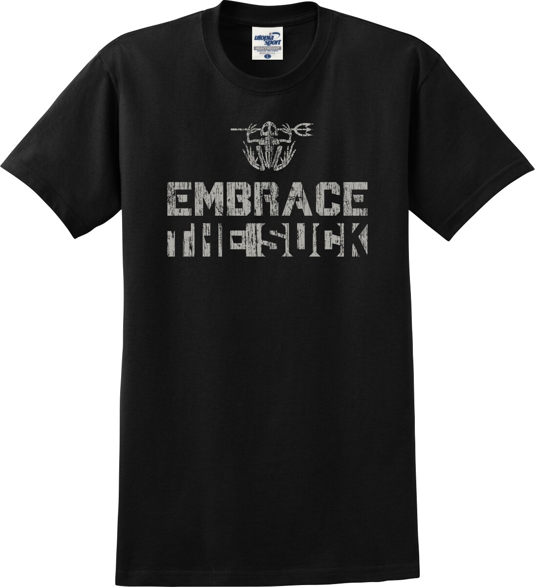 Embrace The Suck Frog Skeleton Unisex Unisex T-Shirt (S-5X)