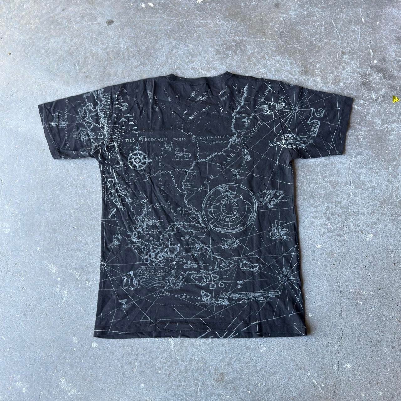 2000s Patagonia Map T-Shirt (XXL)