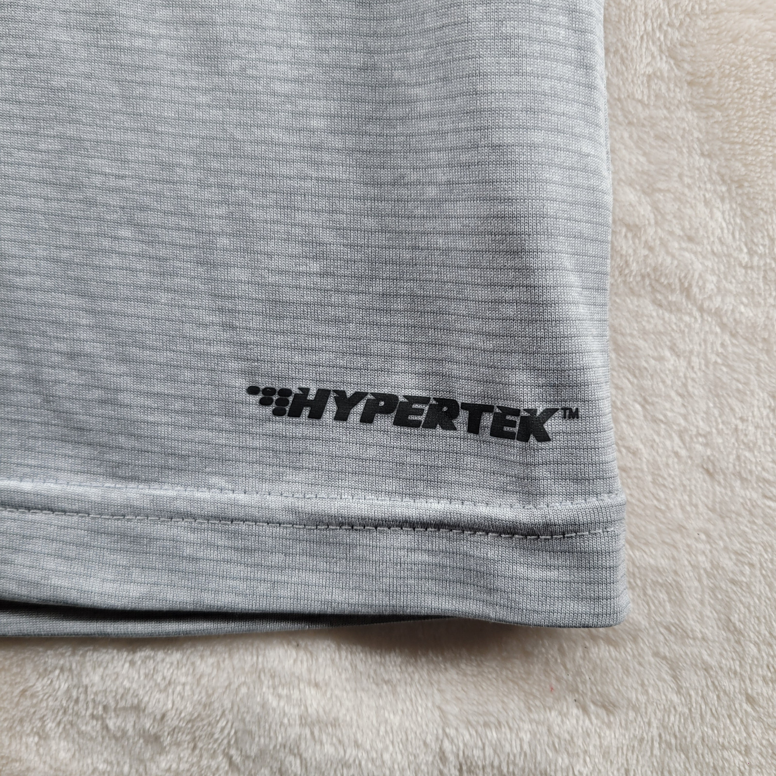 Head Hypertek Men&rsquo;s Size 4XL Solid Gray Tennis Athletic Crew-Neck T-Shirt