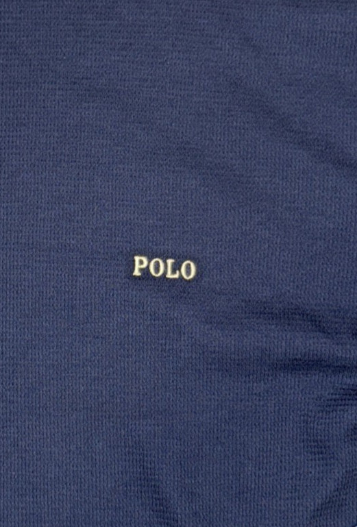 Polo Ralph Lauren Crew Neck Waffle Knit Sleep Shirt Mens XLT Navy w/ Pony NWT