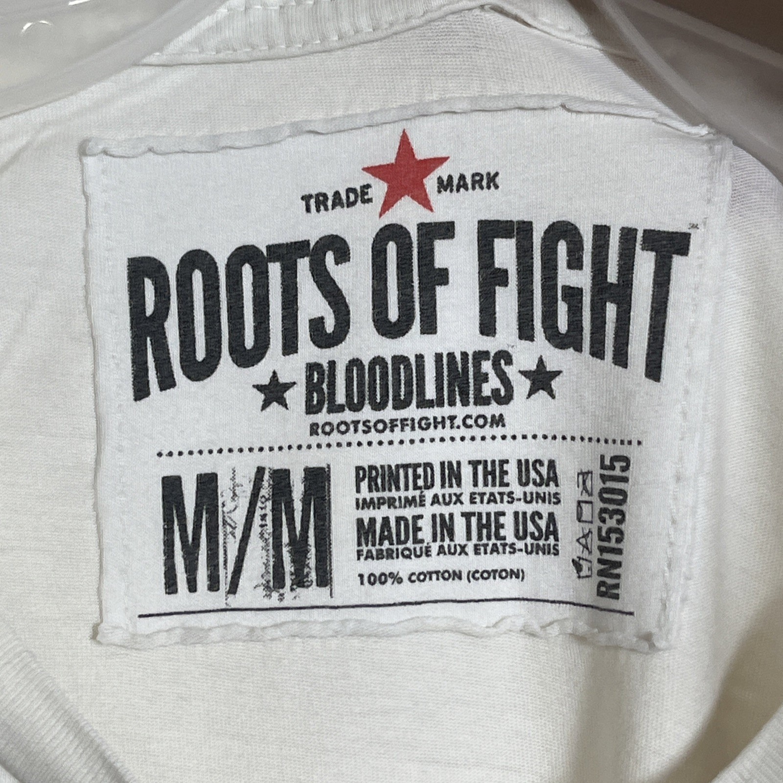 Vintage Rare Roots of Fight Bloodlines Mike Tyson Graphic Print Tee T Shirt M