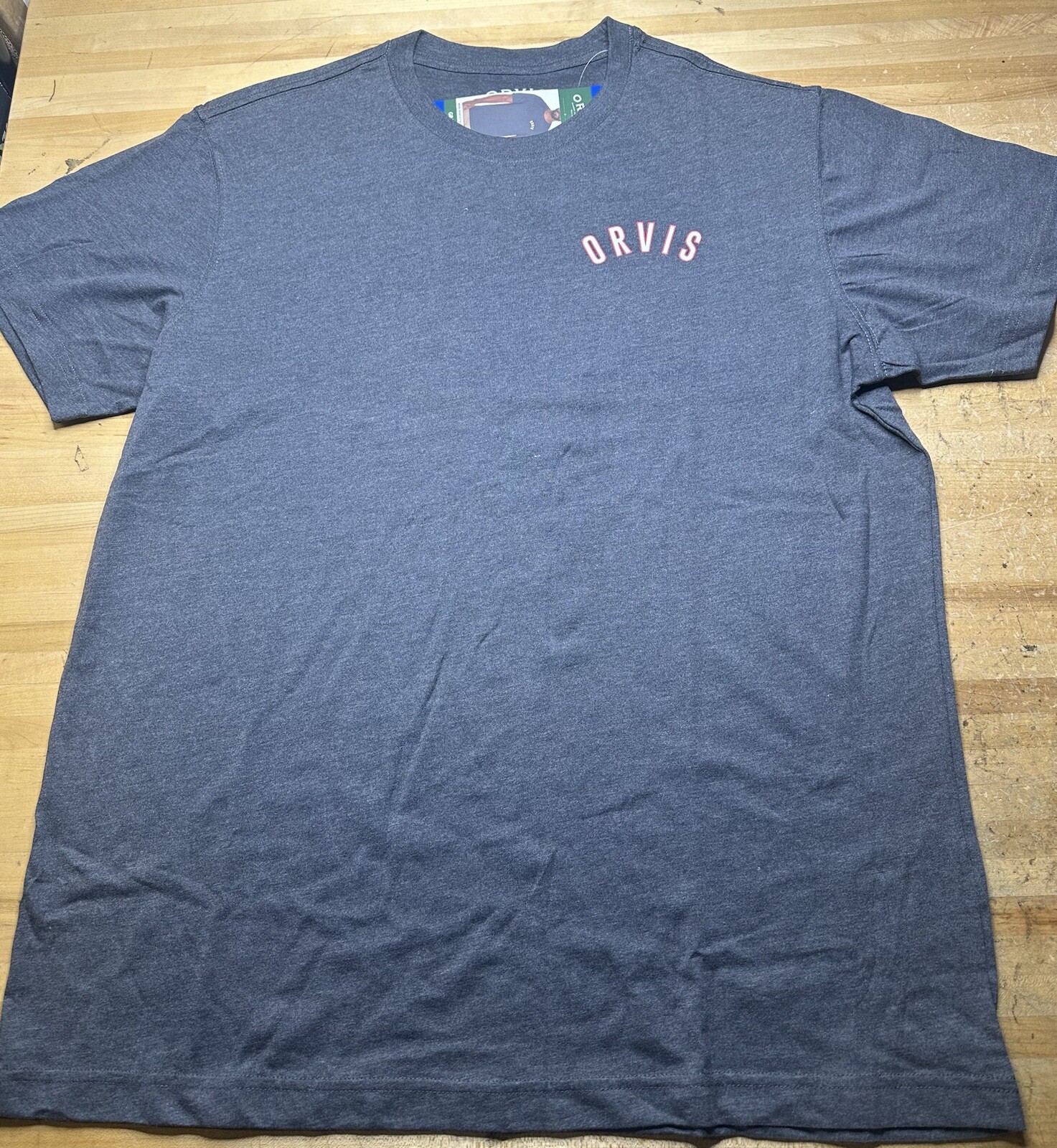 New Orvis Shirt 1856 Mens Short Sleeve Graphic Tee Outdoor Fishing