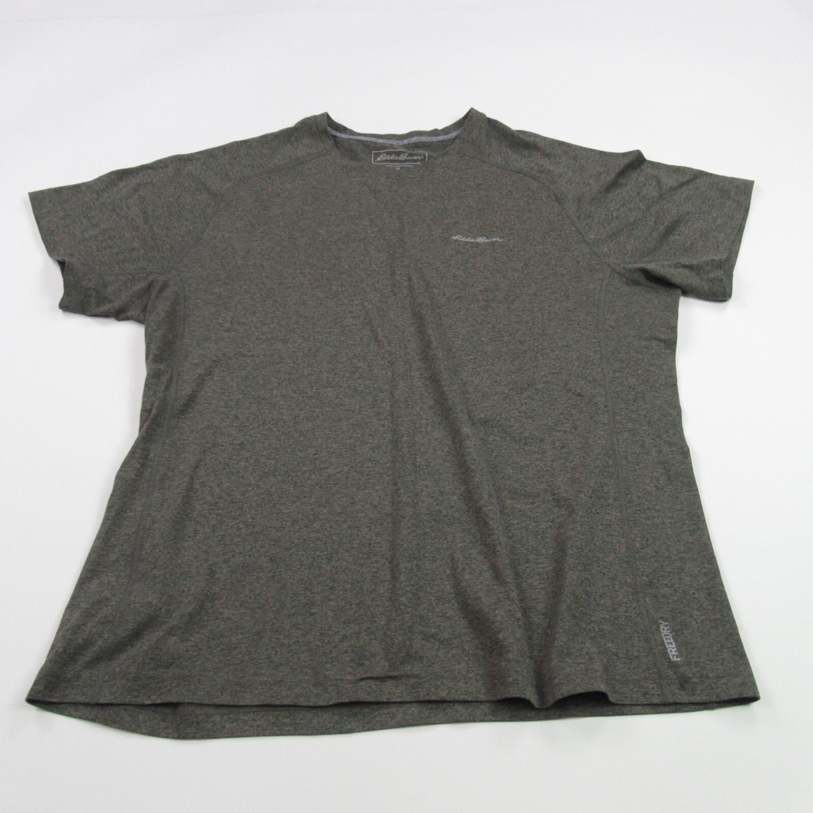 Eddie Bauer Shirt Mens Large Short Sleeve Crew Neck Stretch Lightweight
