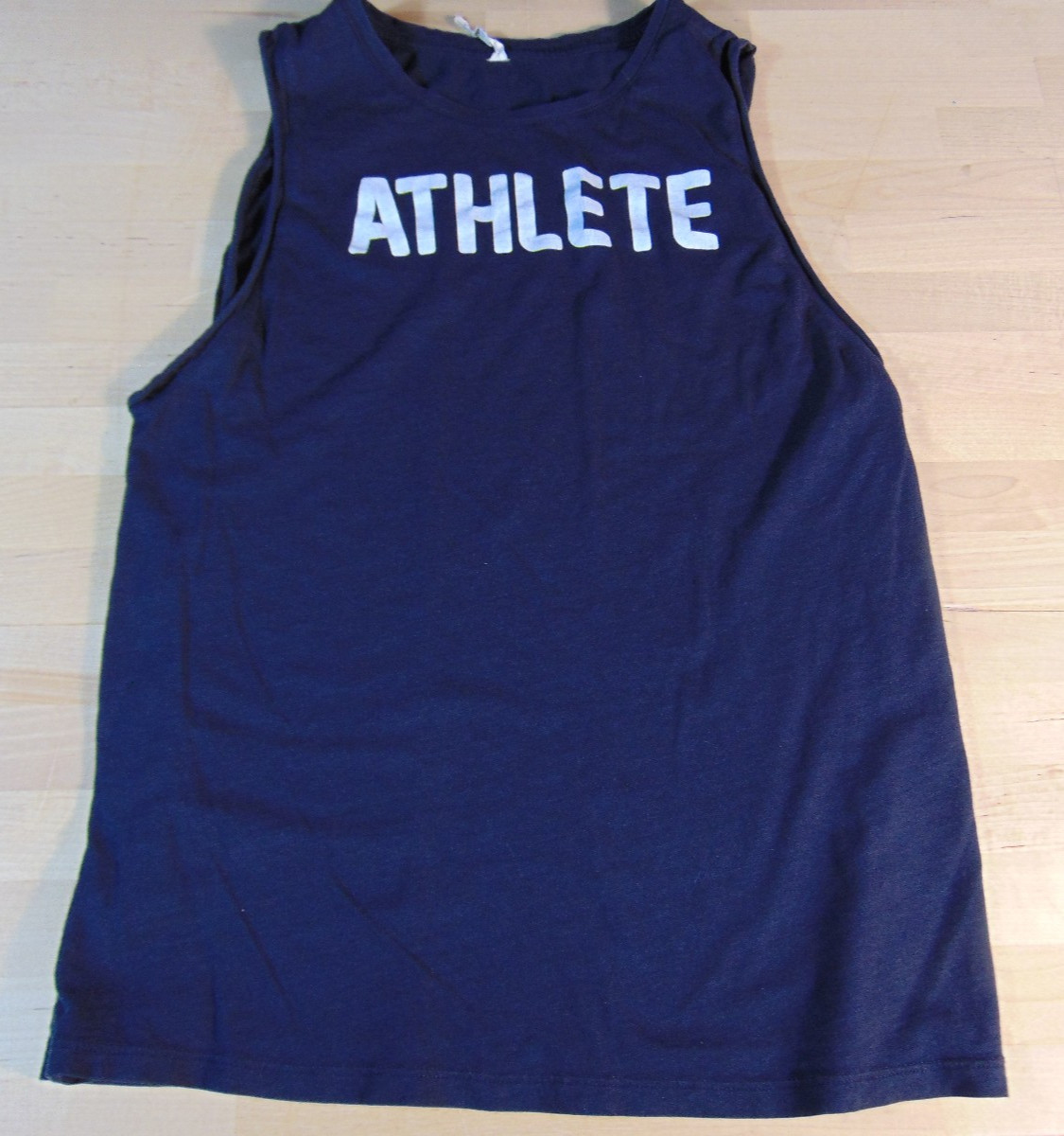 Under Armour ATHLETE Sleeveless Tank Top Men’s Small Black Used Good