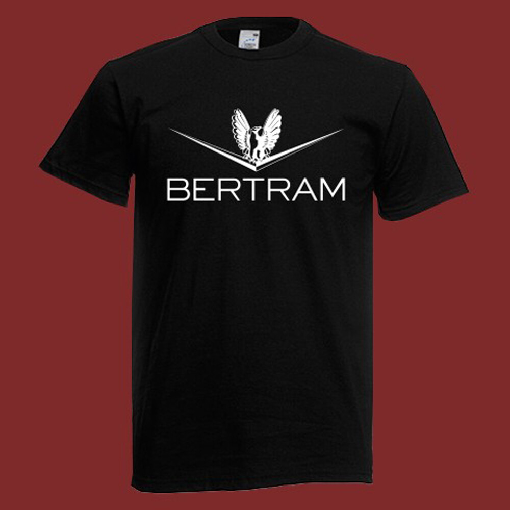 Bertram Boats Men&rsquo;s Black T-Shirt Size S-5XL