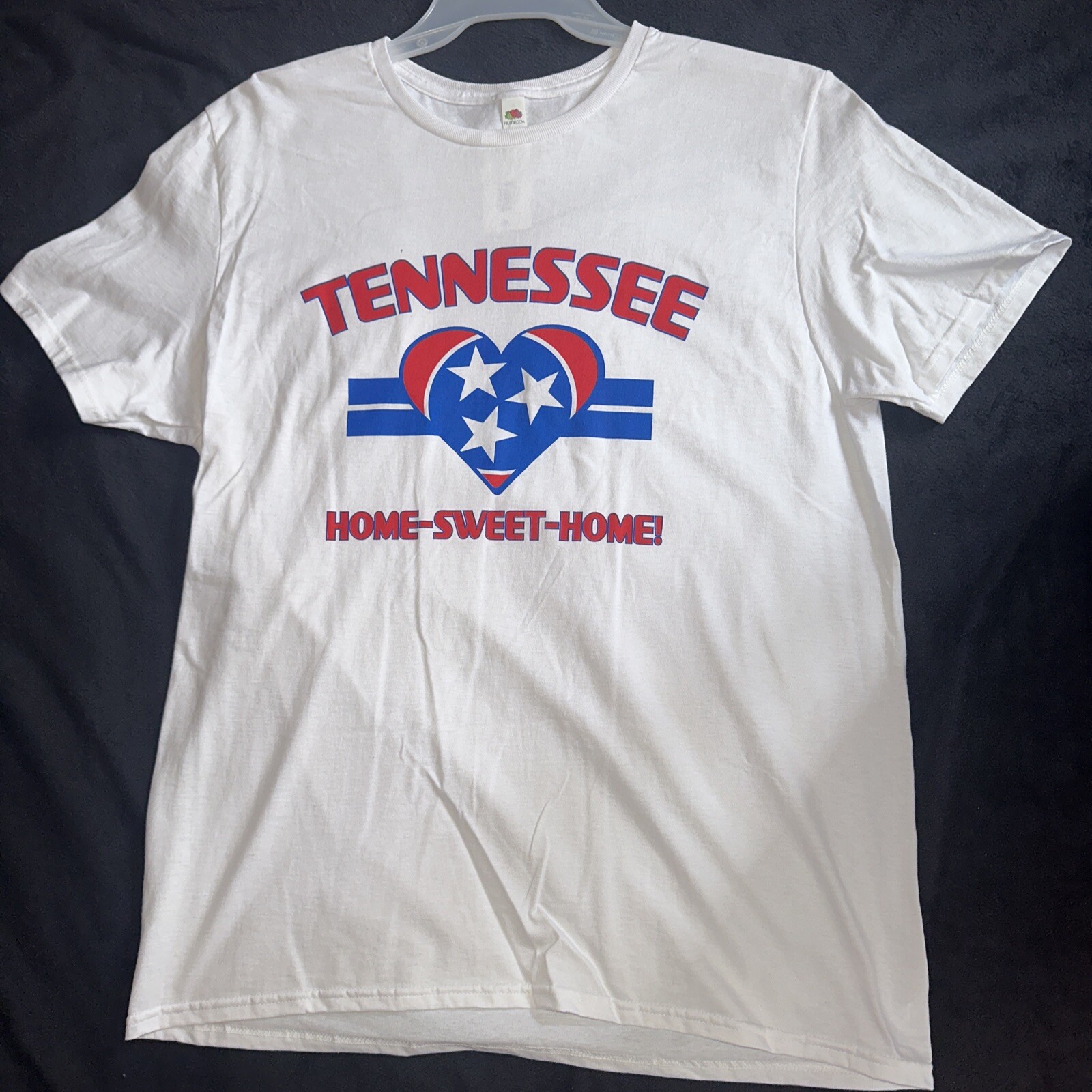 Tennessee Home Sweet Home T-Shirt state tee shirt white mens large graphic tee