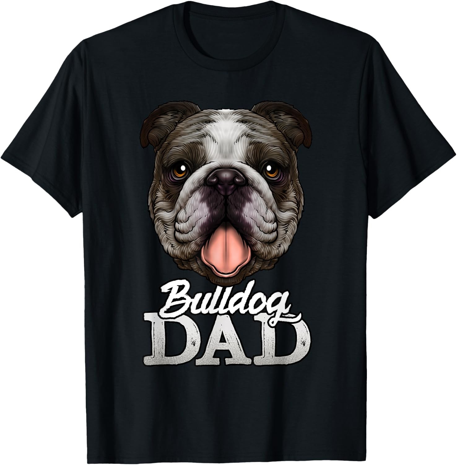 Dog Papa Shirt Bulldog Dad Gifts English Bulldog Gift T-Shirt