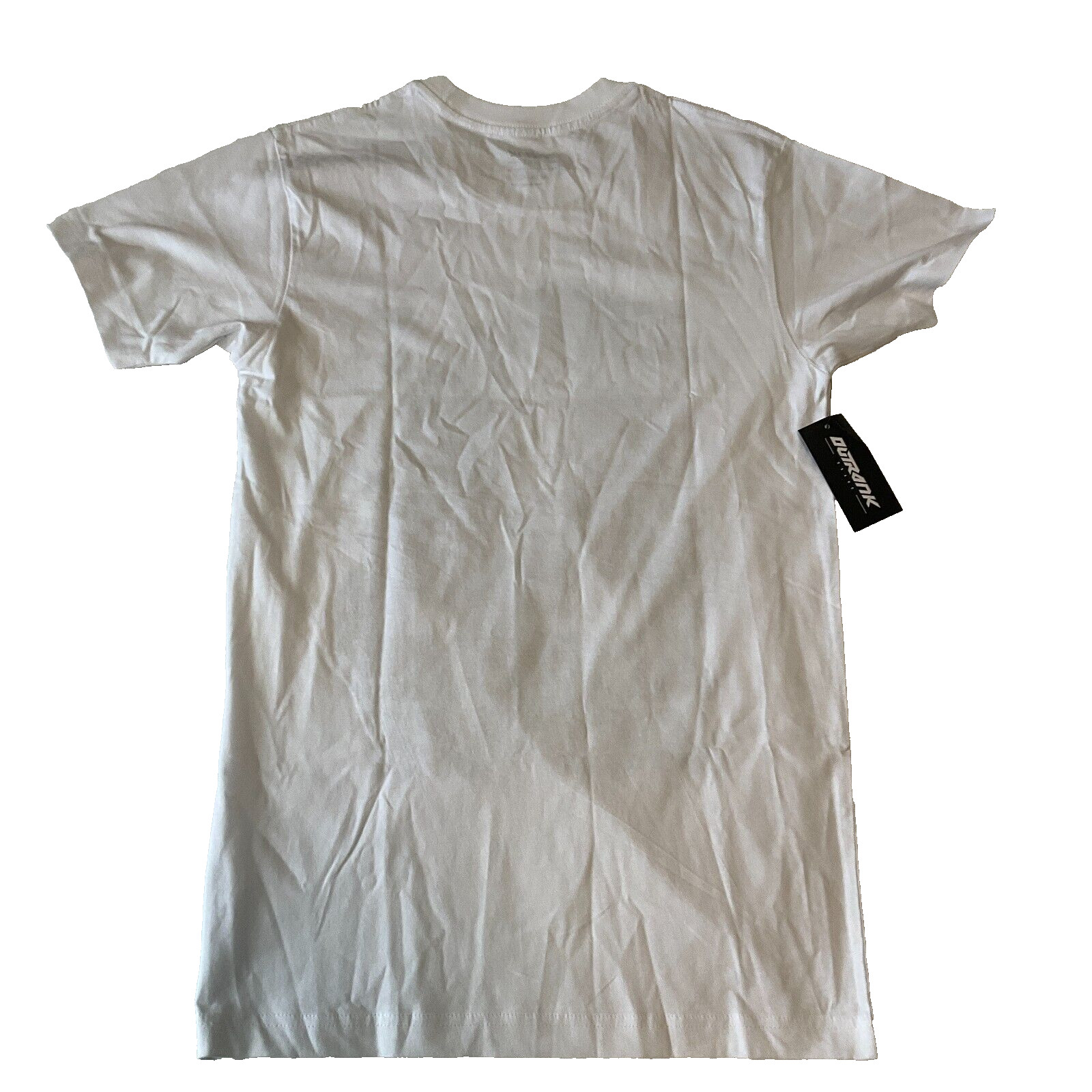 Outrank Always Active Short Sleeve T Shirt Mens Size S White Racing Graphic