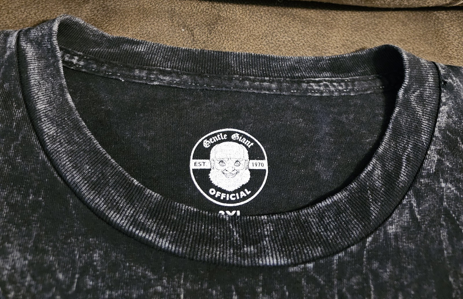 Gentle Giant Mineral Wash Official Band T Shirt Progressive Rock Size 3x