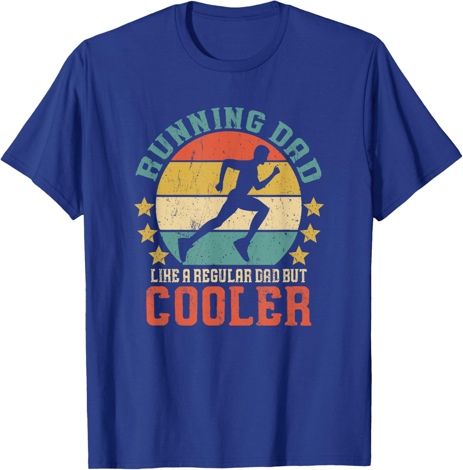 Running Dad Vintage Funny Marathon Runner Father&rsquo;s Day Gift T-Shirt