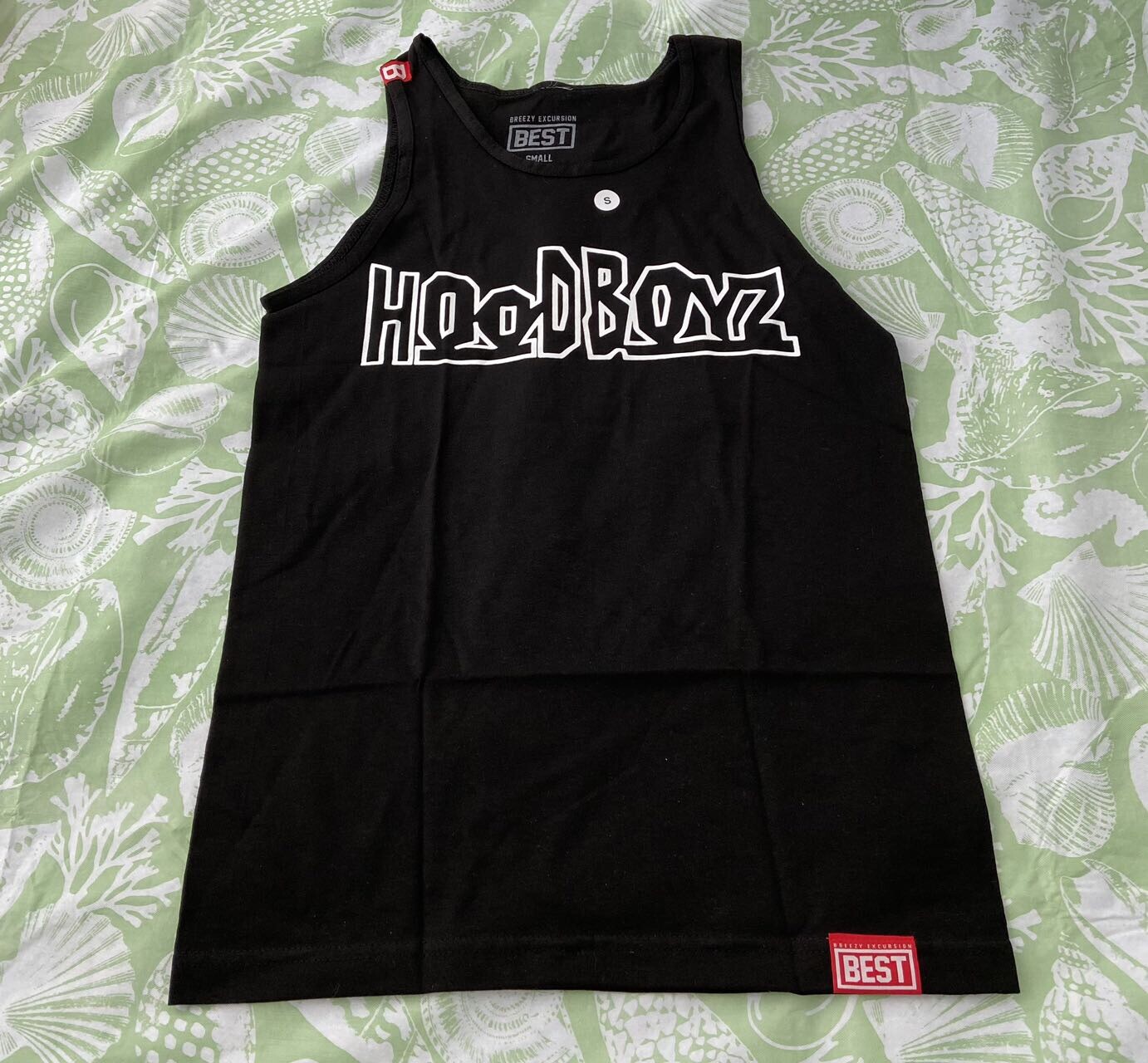Men’s Breezy Excursion Hood Boyz Tank Size Small
