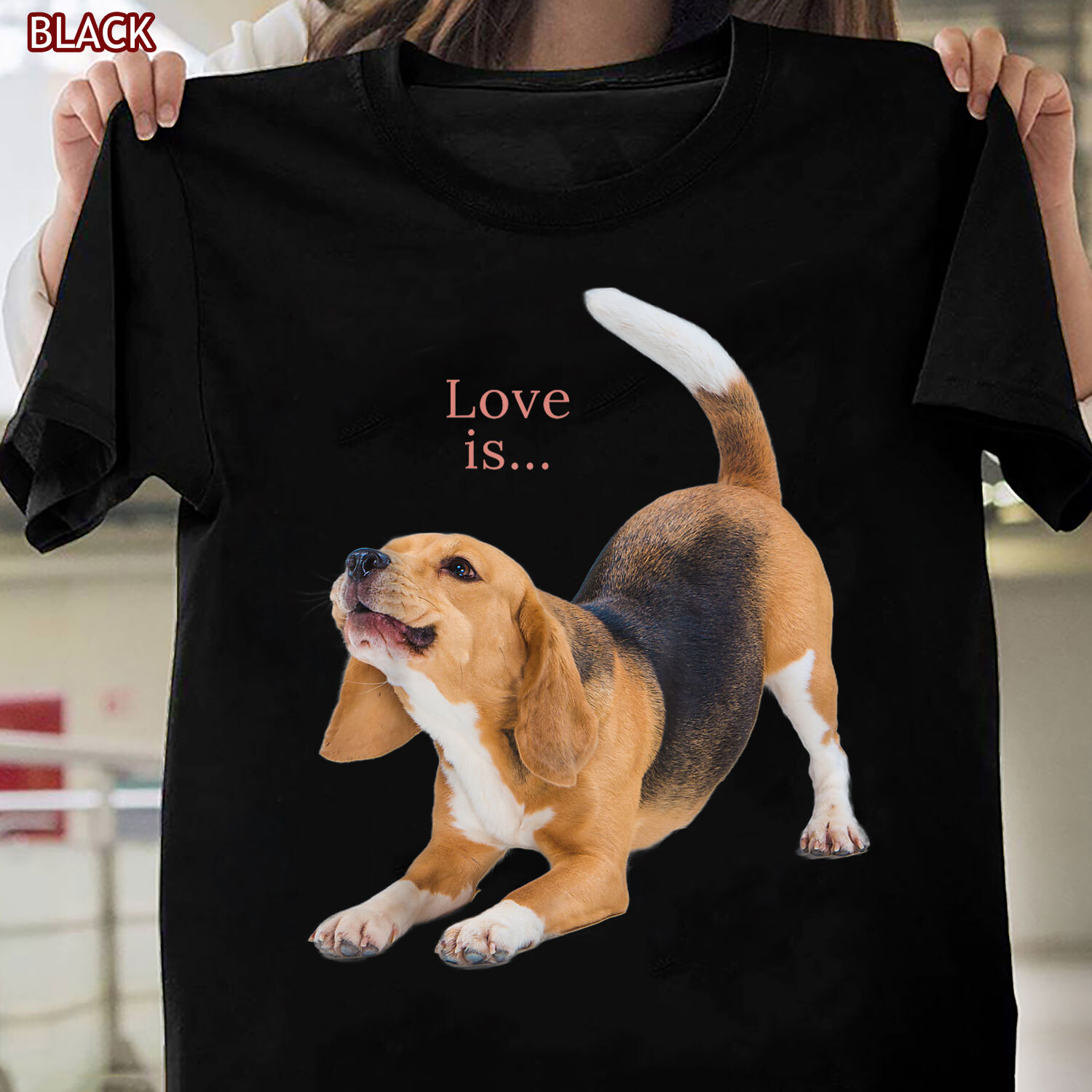 Beagle Lover T-Shirt Perfect for Dog Moms and Dads with Cute Puppy Pet Design