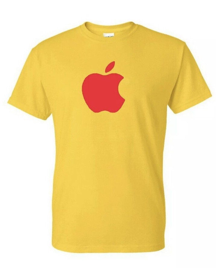 New Apple Logo T Shirt 9-Colors Gildon Cotton T-Shirts