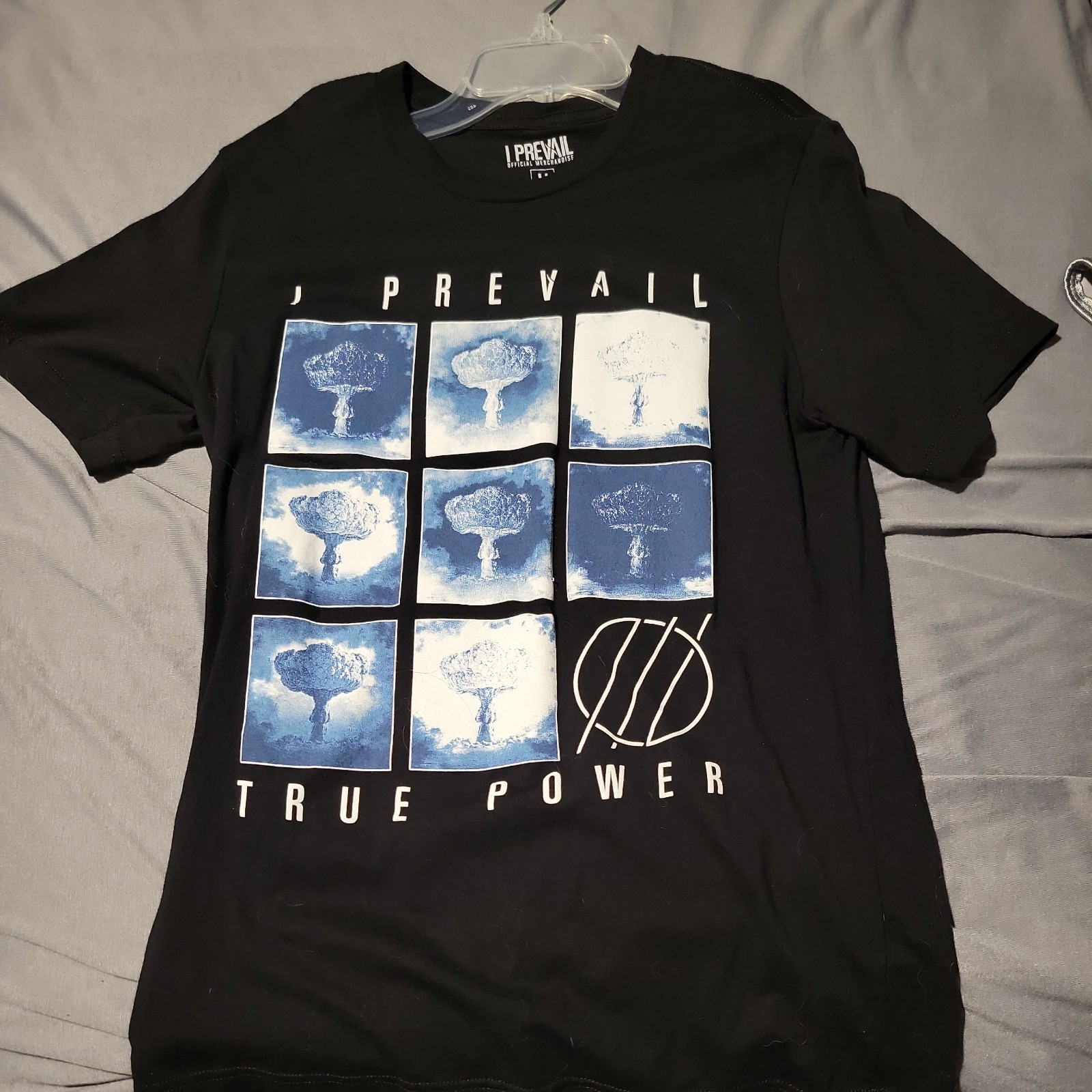 I Prevail Band True Power Cloud T-Shirt Black Size Medium Metalcore Heavy Metal