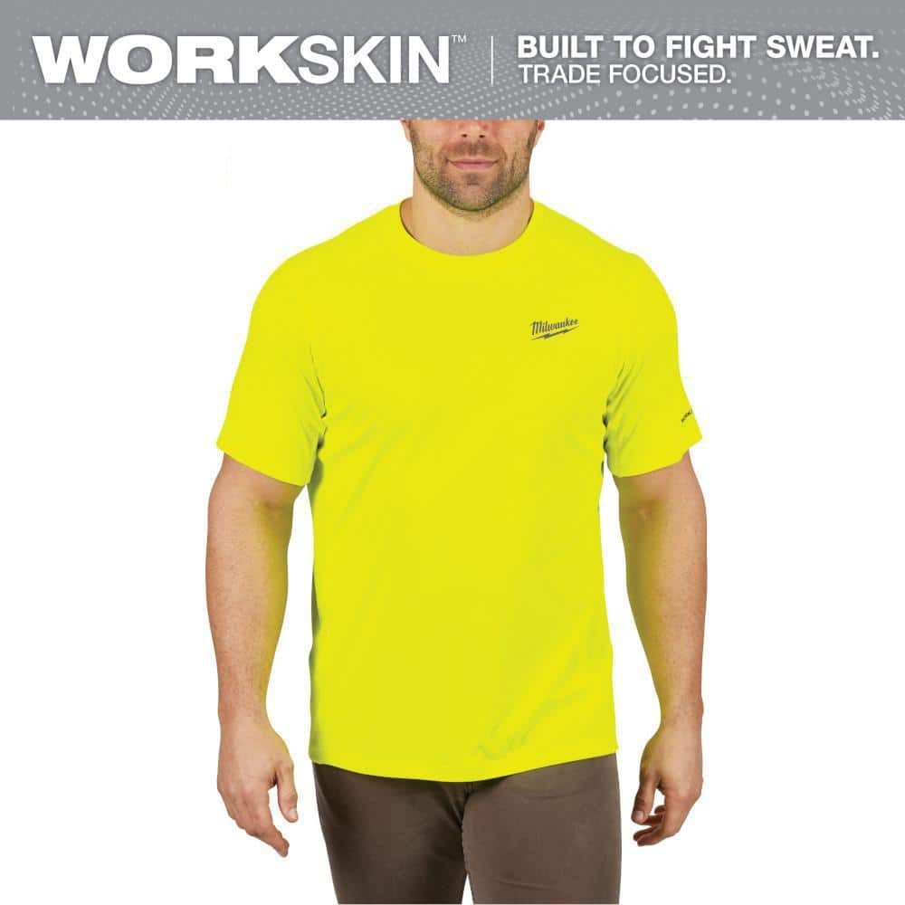 Milwaukee Gen II Men&rsquo;s Medium Hi-Vis Lightweight Performance T-Shirt