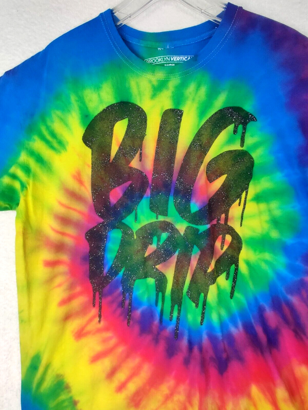 Brooklyn Vertical Men&rsquo;s XL Big Drip Tie-dye T-shirt 5408