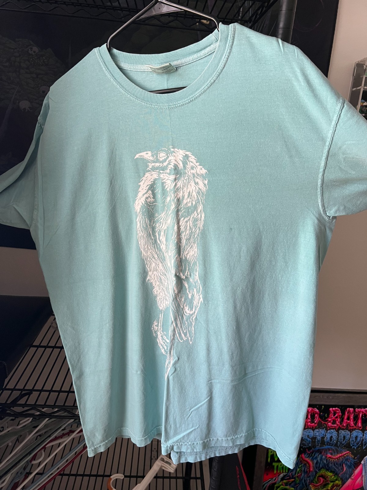 The Acacia Strain Wormwood 10 year anniversary shirt turquoise size Large