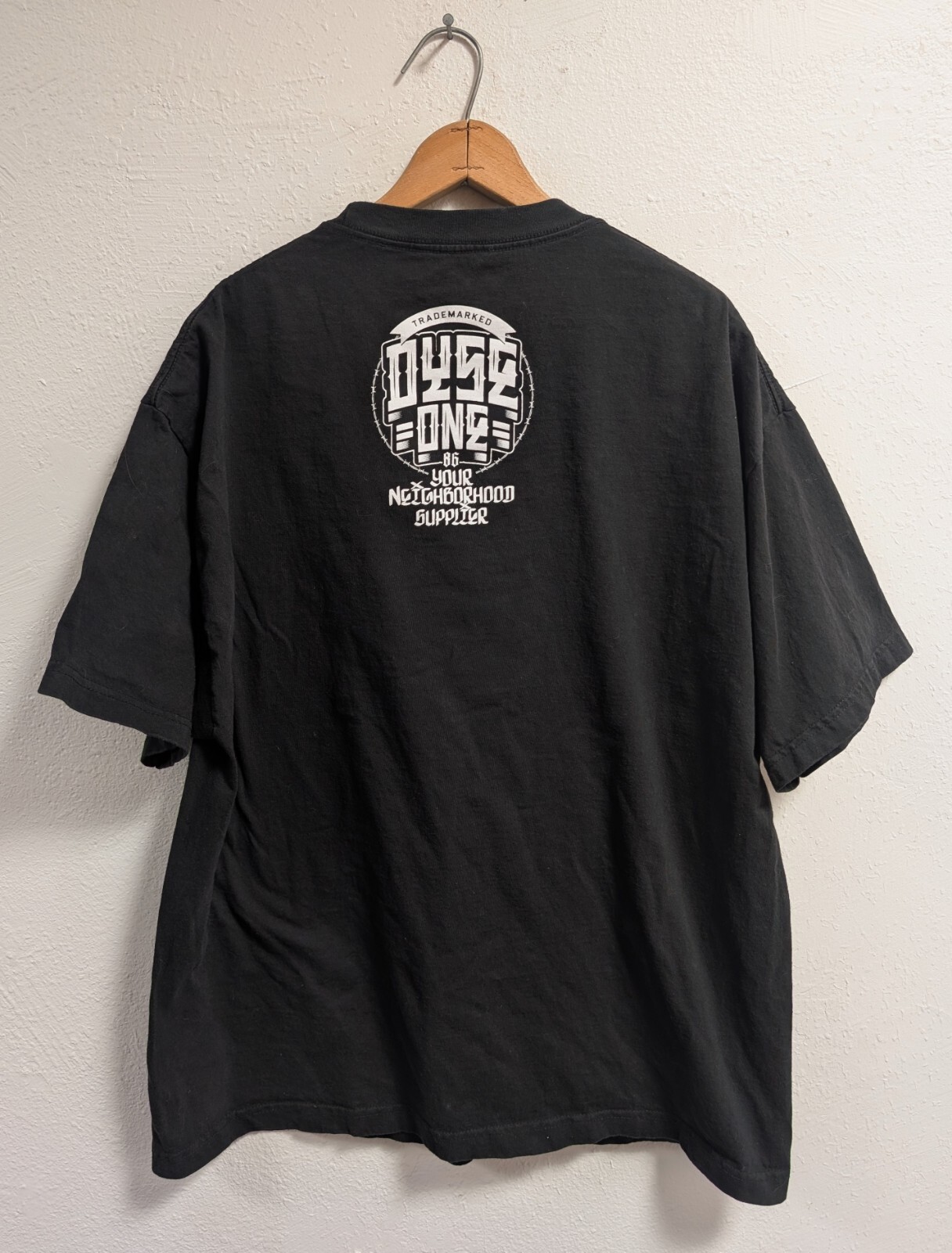 Dyse One T-Shirt XXL Aztec Warrior Black Skull 2XL XXLARGE