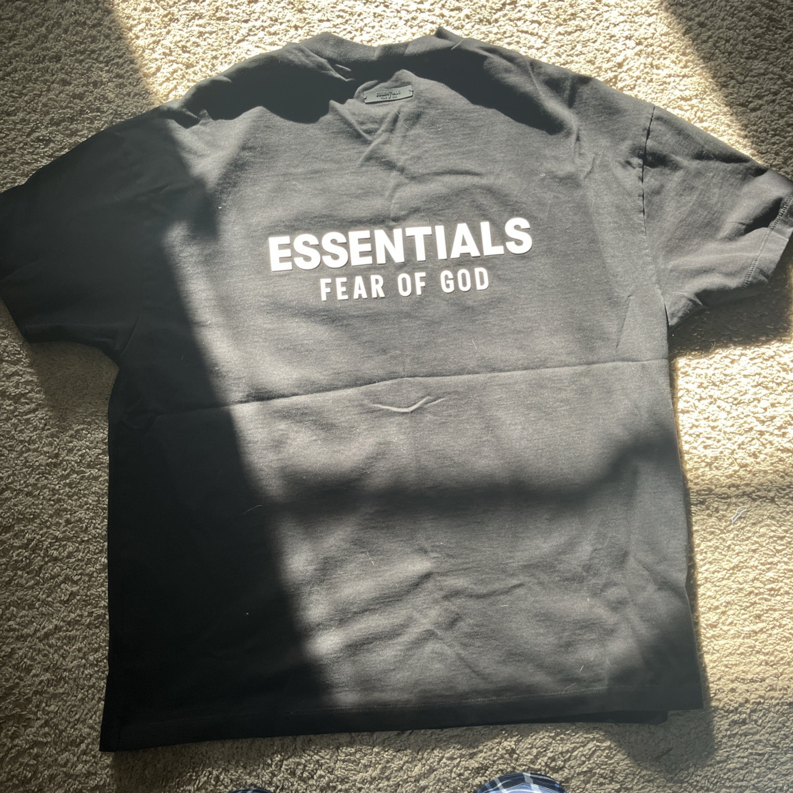 Essentials Jet Black T Shirt Size Small Brand New Never Worn
