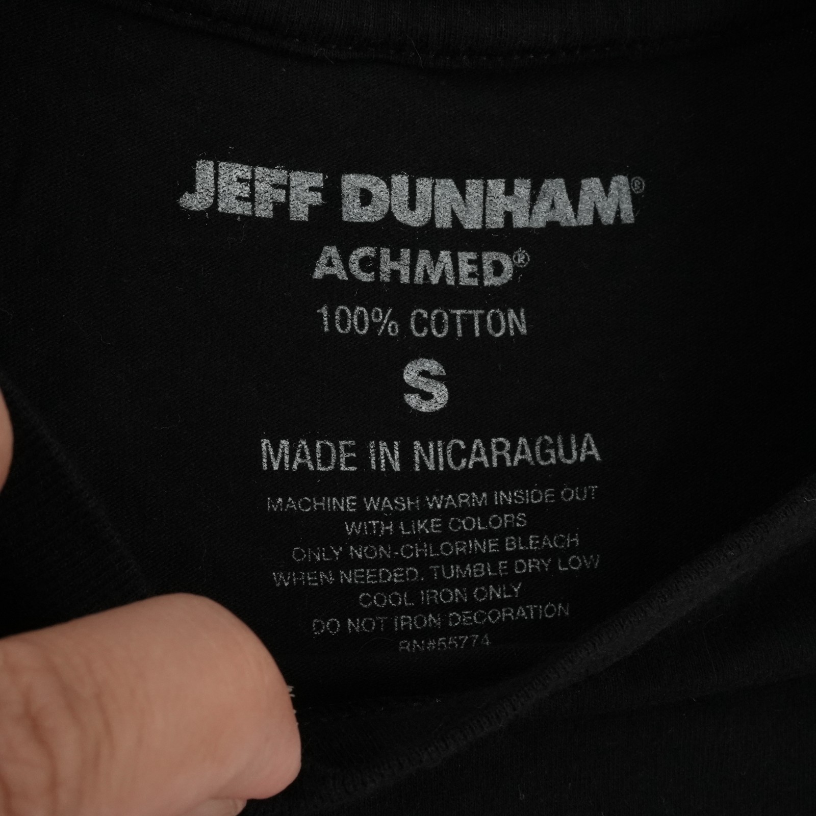Jeff Dunham Achmed Silence I Keel You Black T-Shirt Men’s Size S
