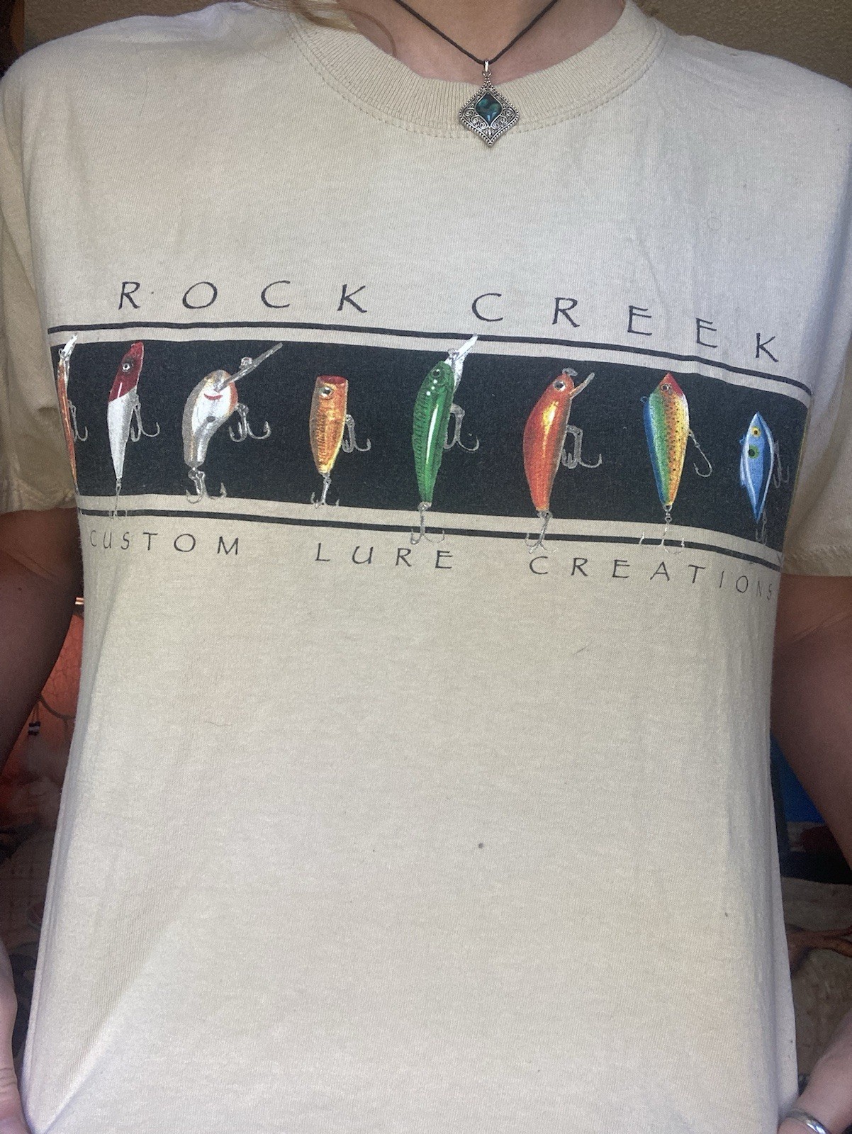 Vintage Custom Lure T-Shirt Men&rsquo;s Medium