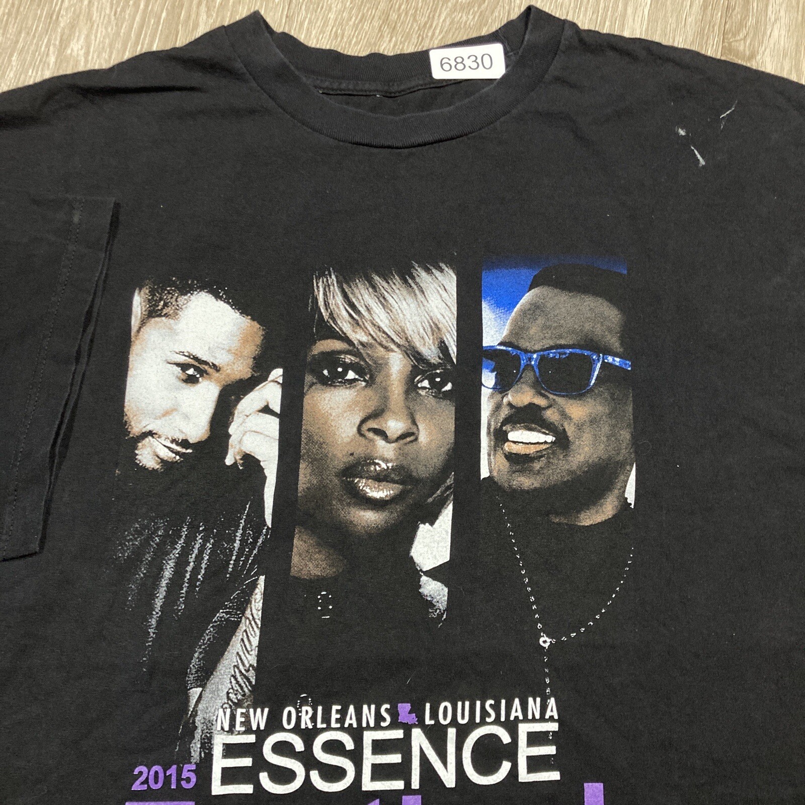 Usher Shirt 3XL Essence Music Festival Mary J Blige Kendrick Badu Common Rap Tee