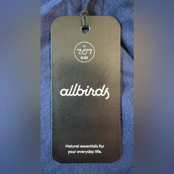 Allbirds Allgood Cotton Logo Tee, size XS, $38 Retail – NWT