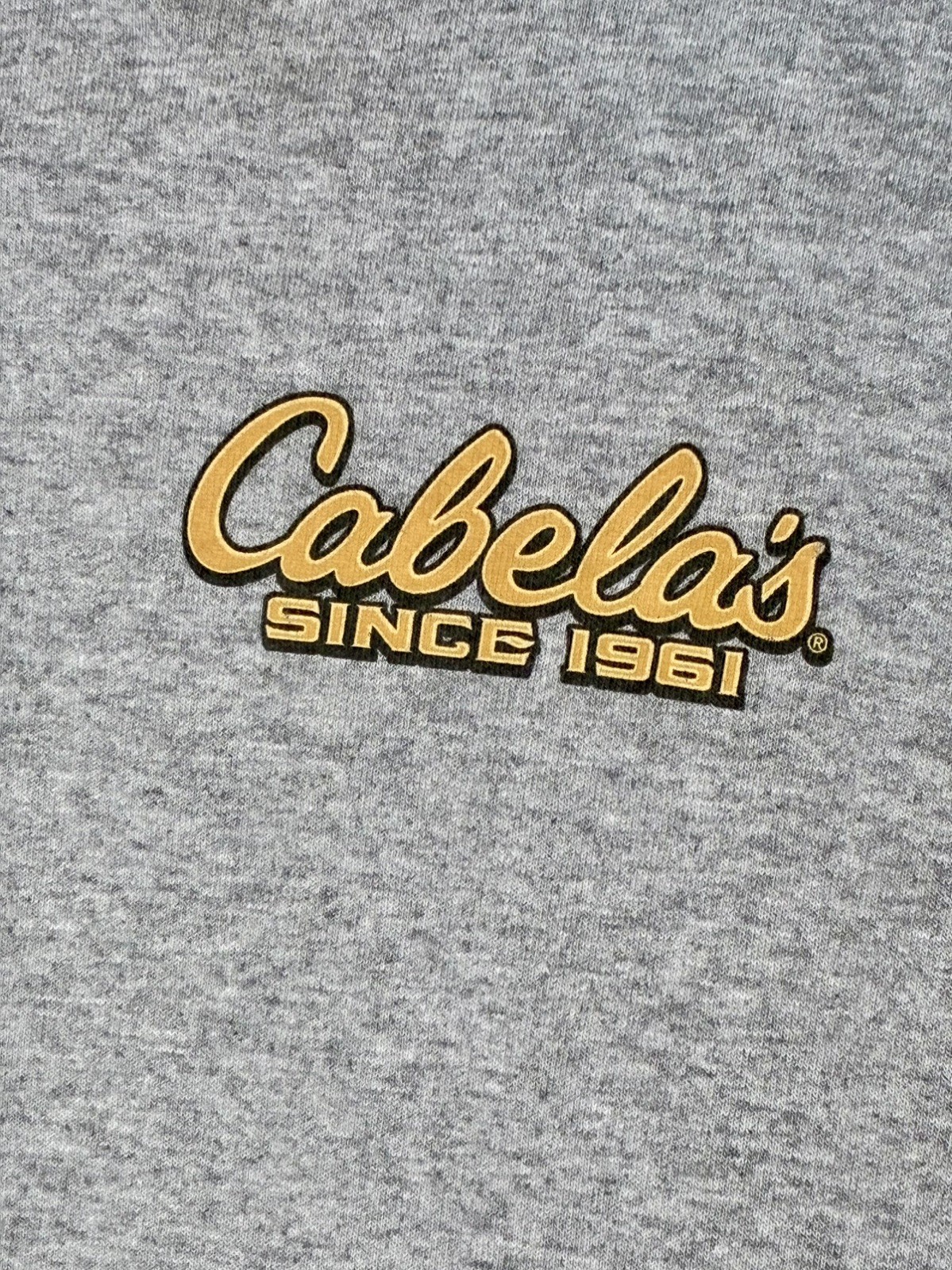 Cabela&rsquo;s Deer T-Shirt Men&rsquo;s 4XL Outdoor Hunting Camping Y2K Gorpcore Hike Gear
