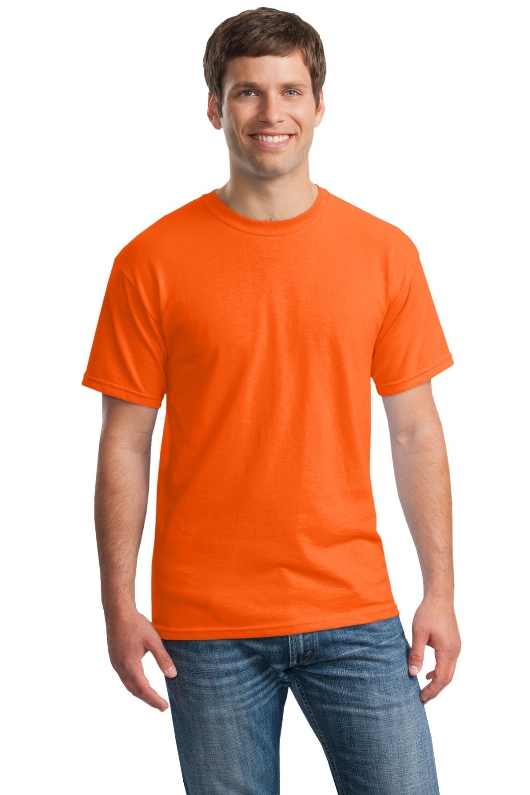 12 Pack Work Safety Orange Green GILDAN HighVisibility Shirts Safety Reflective