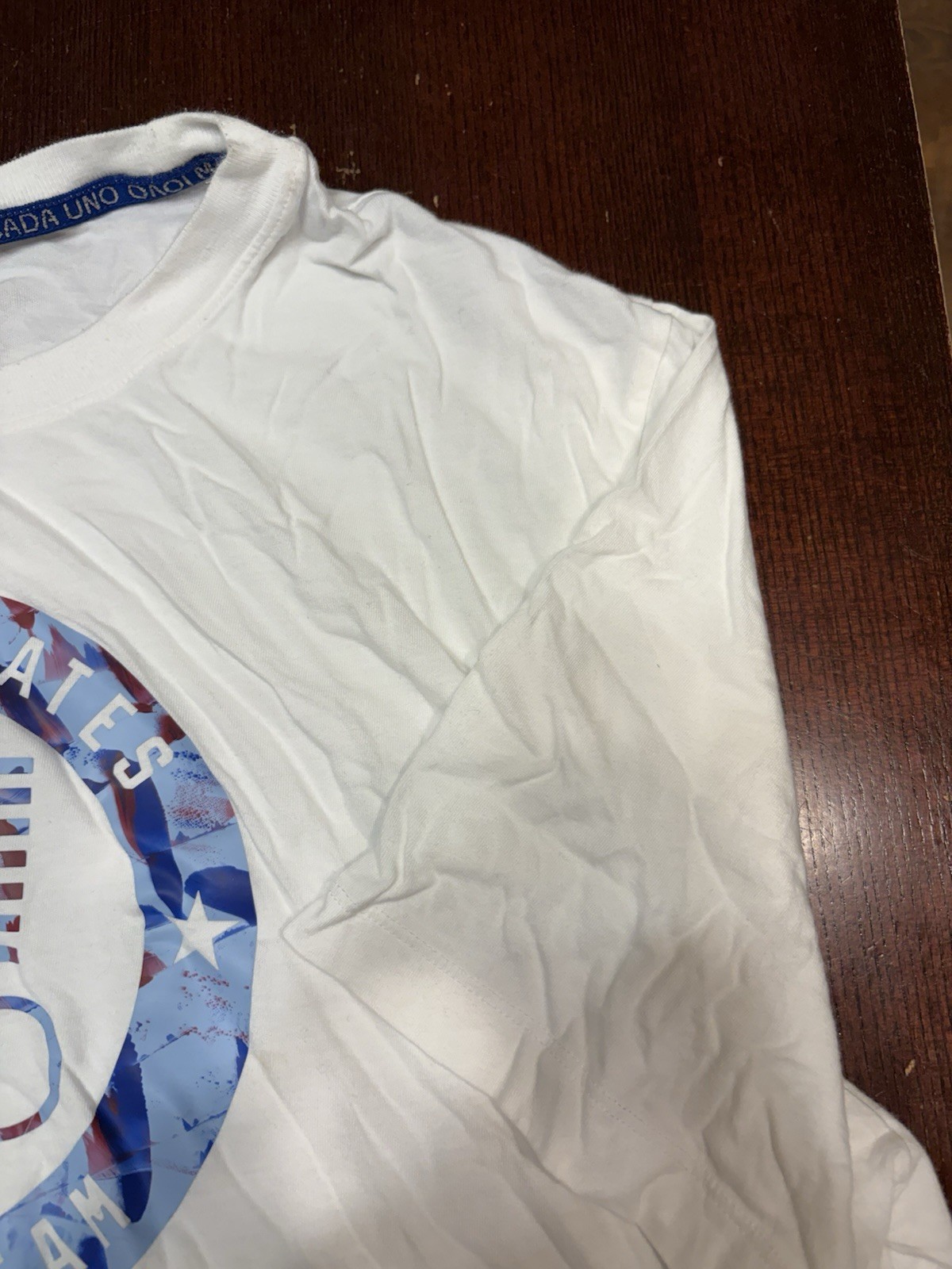 Nike The Nike Tee Men&rsquo;s Cotton USA Olympics Graphic T-Shirt White XXL
