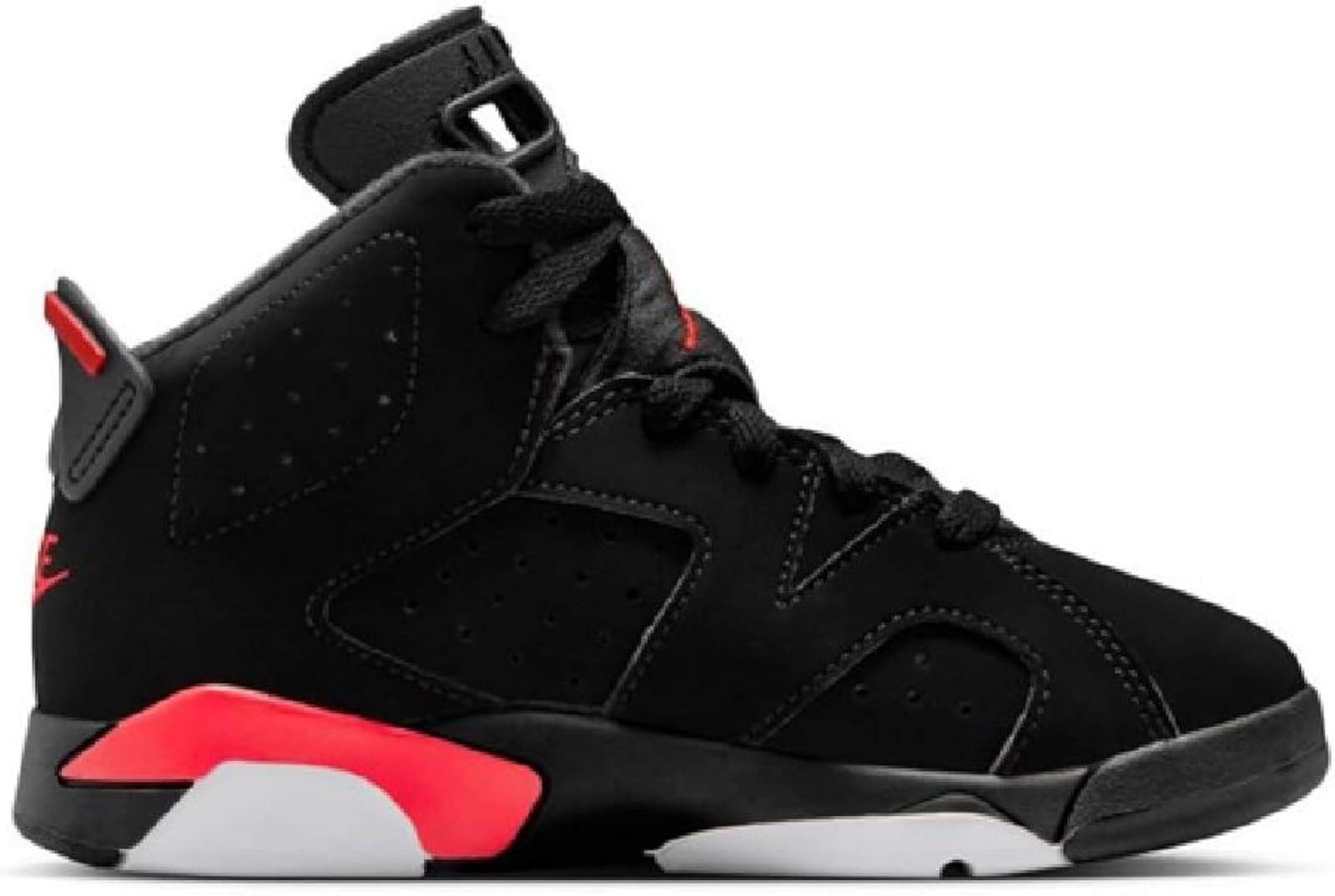 Jordan Air 6 Retro &lsquo;Infrared Salesman&rsquo; Pre-School (Black) – Black – 12C