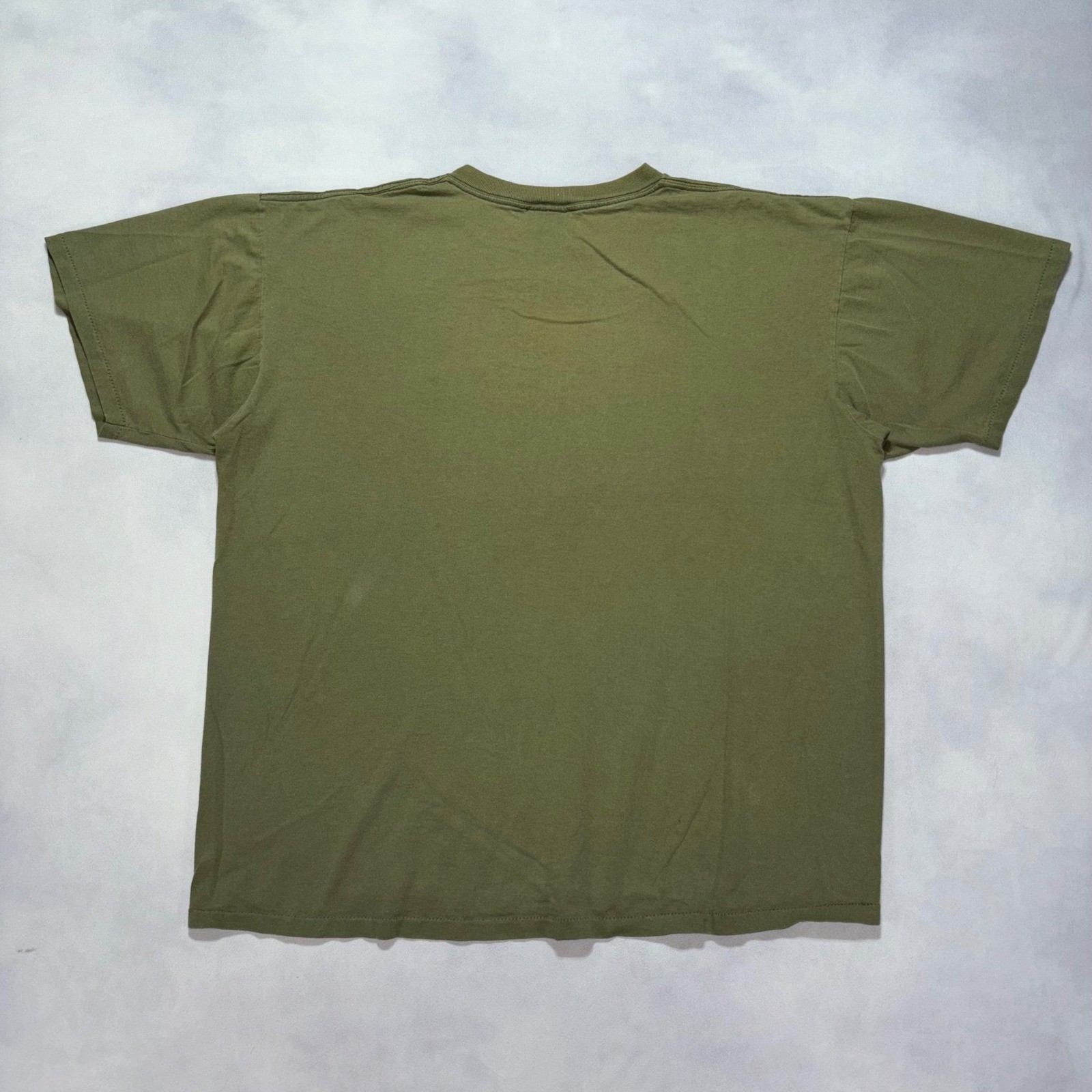 Vintage 90s Texas Flag T-Shirt Mens XL Green Single Stitch Lone Star Made in USA